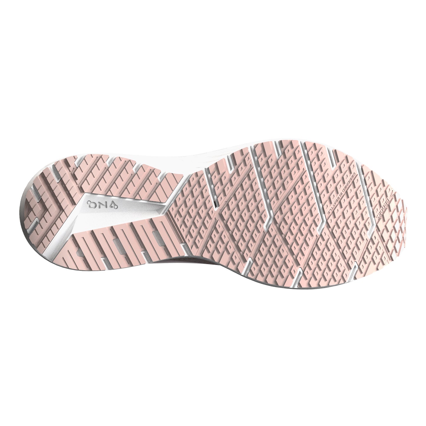 Peltz Shoes Women's Brooks Revel 6 Running Shoe Peach/Pink 120386 1B 662