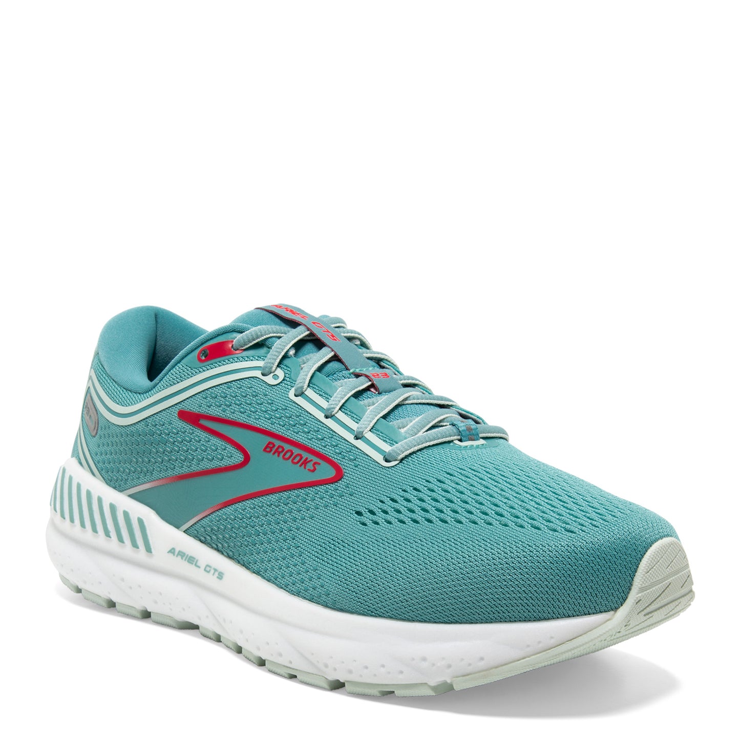 Peltz Shoes Women's Brooks Ariel GTS 23 Running Shoe Nile Blue/Blue/Bittersweet 120390 1B 496
