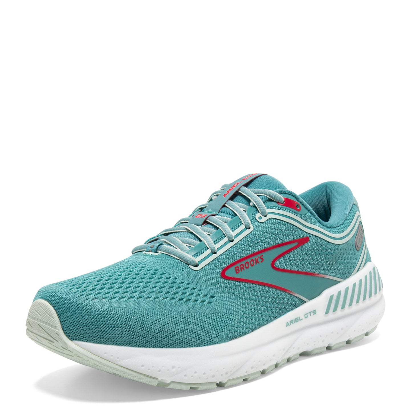 Peltz Shoes Women's Brooks Ariel GTS 23 Running Shoe Nile Blue/Blue/Bittersweet 120390 1B 496