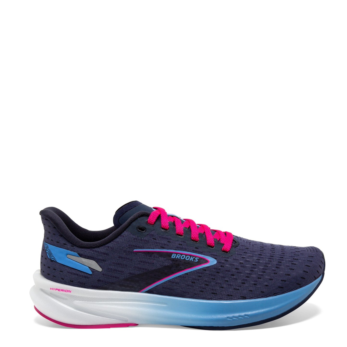 Peltz Shoes Women's Brooks Hyperion Running Shoe Peacoat/Open Air/Lilac Rose 120396 1B 430
