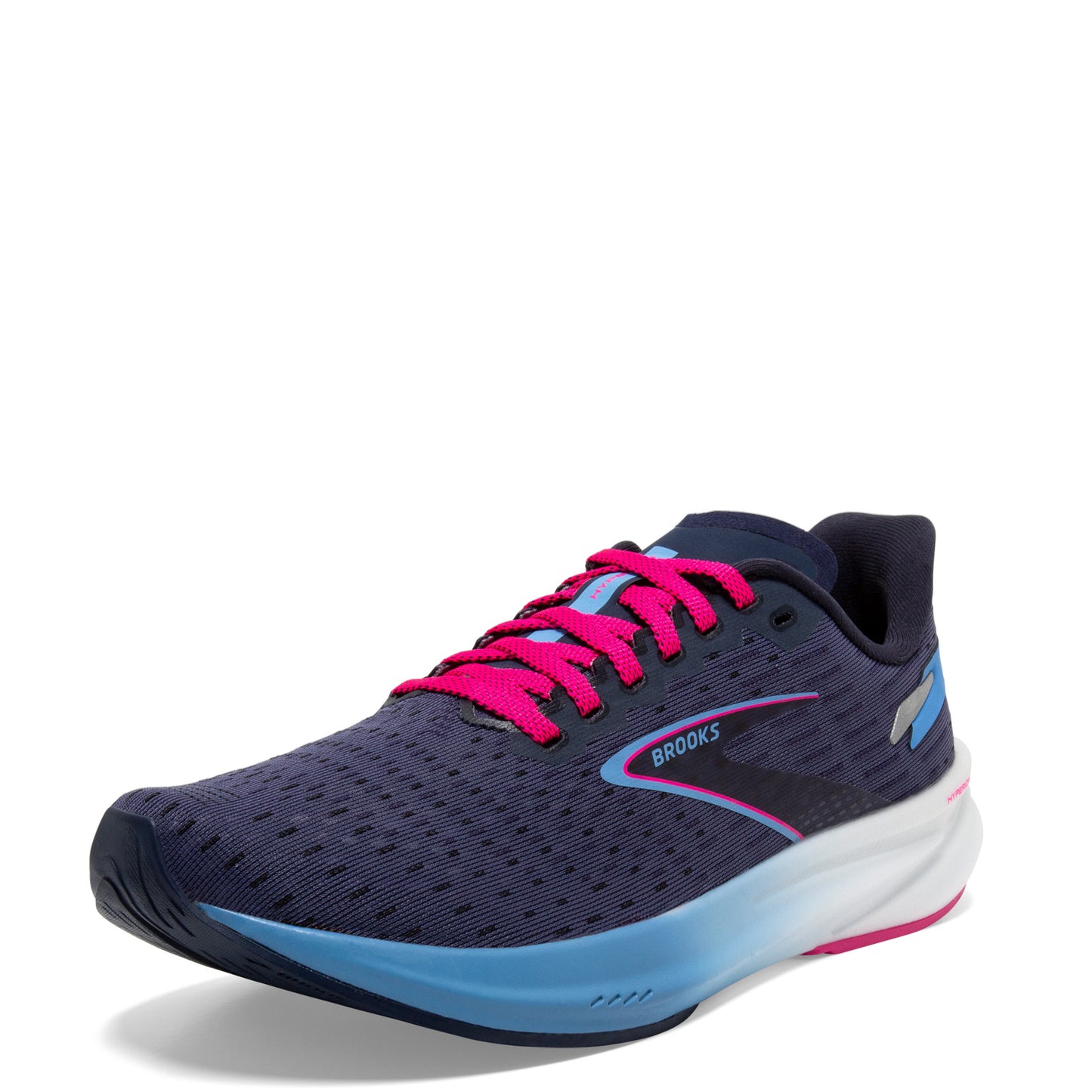 Peltz Shoes Women's Brooks Hyperion Running Shoe Peacoat/Open Air/Lilac Rose 120396 1B 430