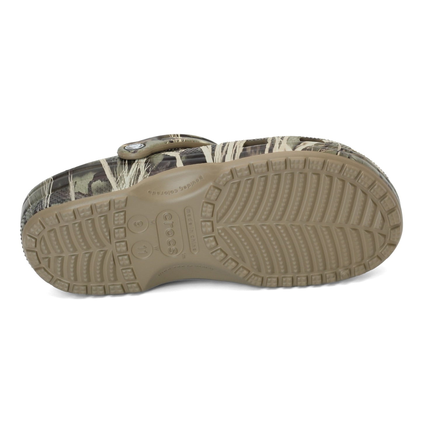 Peltz Shoes Unisex Crocs Classic Realtree Clog Camouflage 12132-260