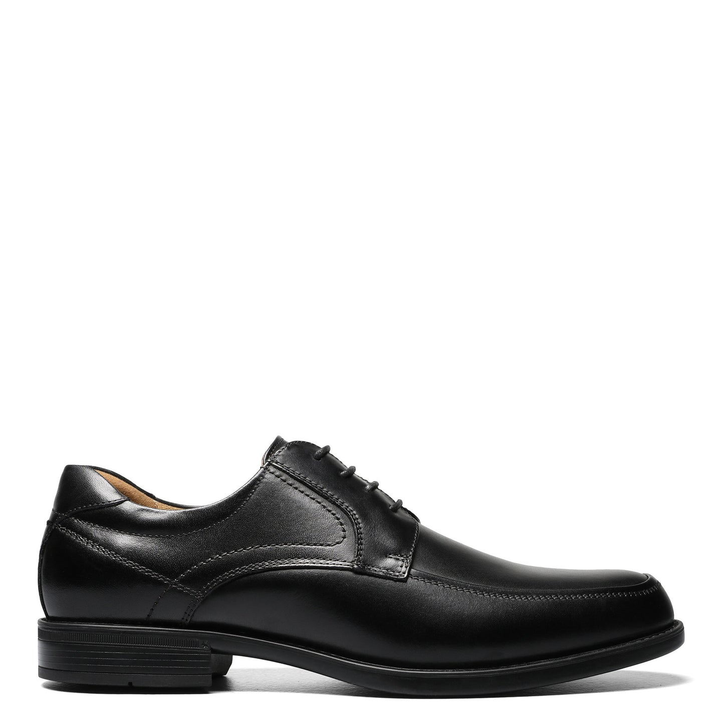 Peltz Shoes Men's Florsheim Midtown Moc Toe Oxford BLACK 12136-001
