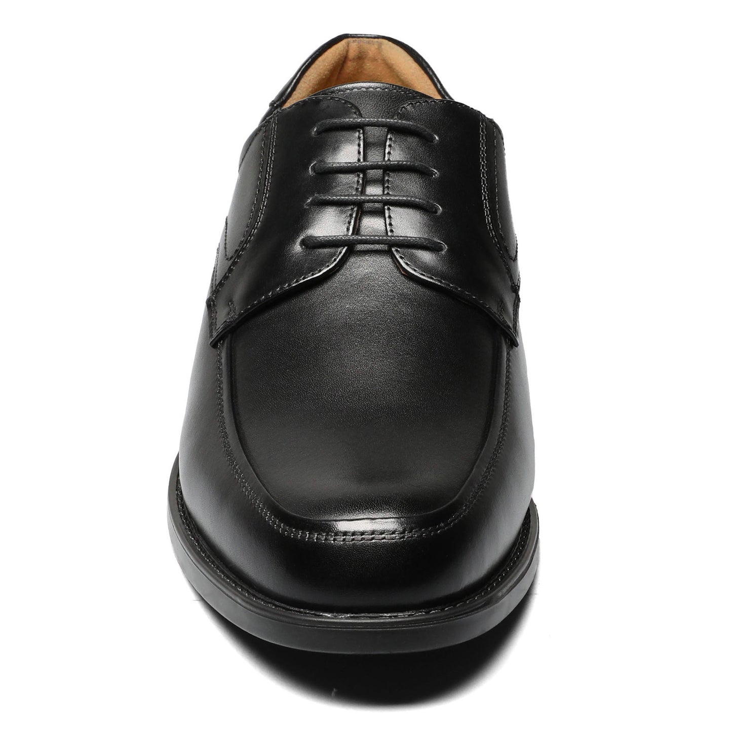 Peltz Shoes Men's Florsheim Midtown Moc Toe Oxford BLACK 12136-001