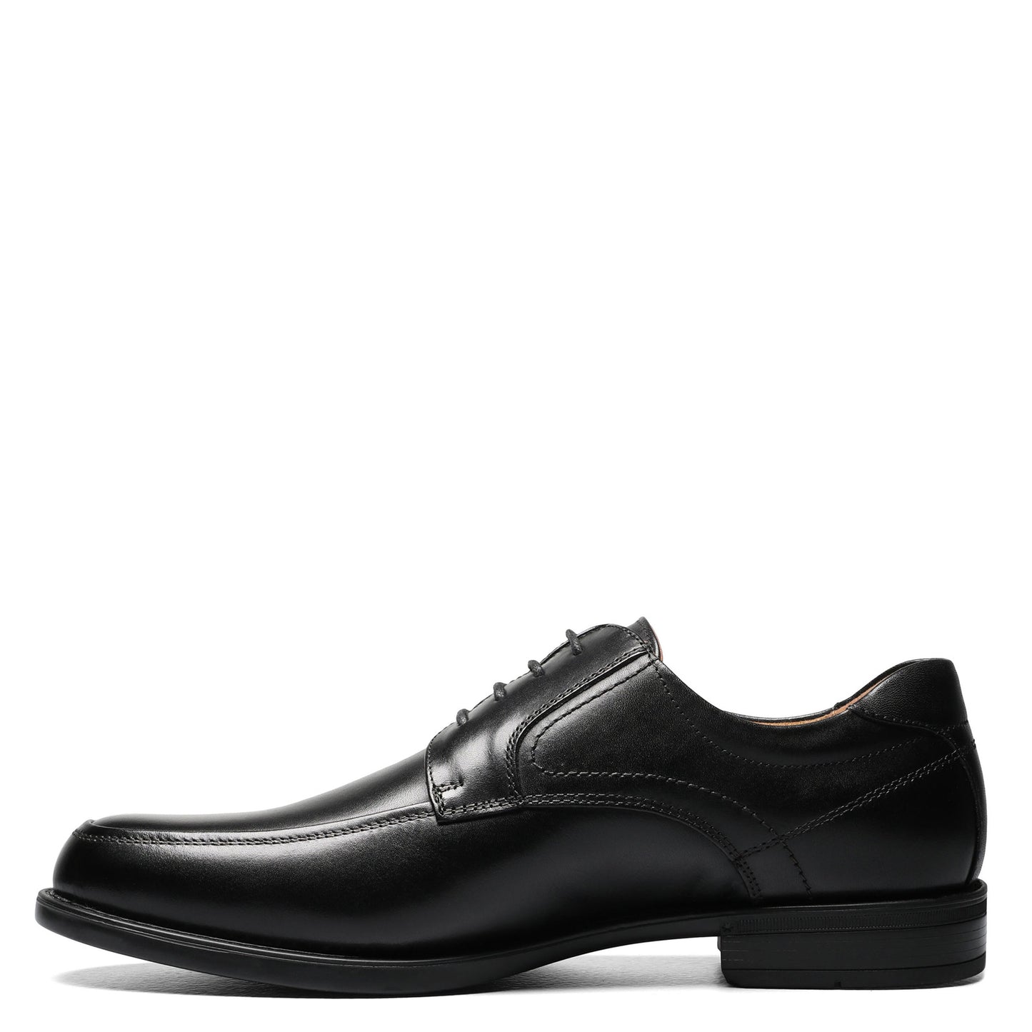 Peltz Shoes Men's Florsheim Midtown Moc Toe Oxford BLACK 12136-001