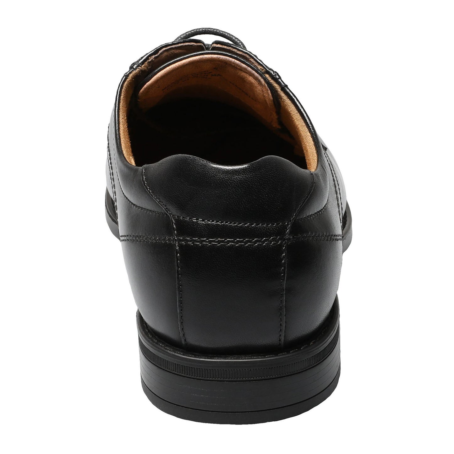 Peltz Shoes Men's Florsheim Midtown Moc Toe Oxford BLACK 12136-001