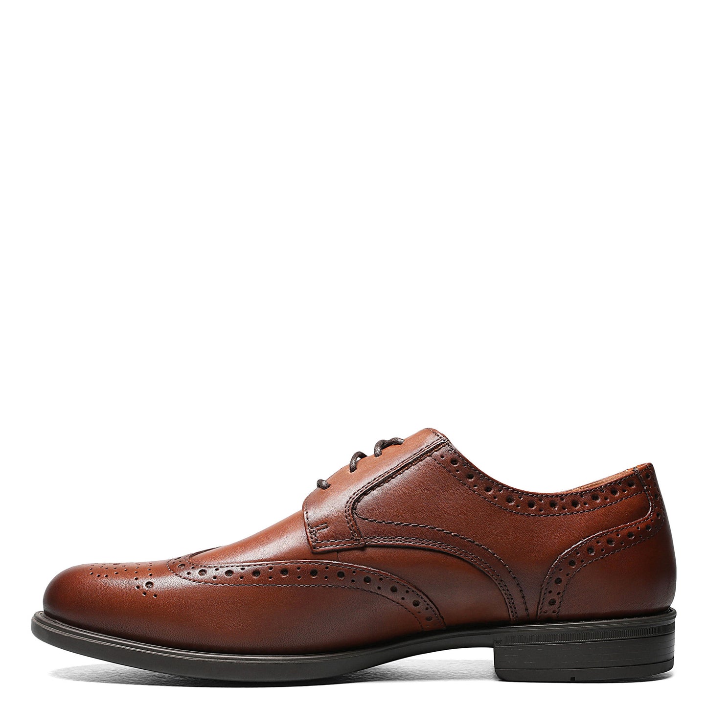 Peltz Shoes Men's Florsheim Midtown WingtipToe Oxford COGNAC 12139-221