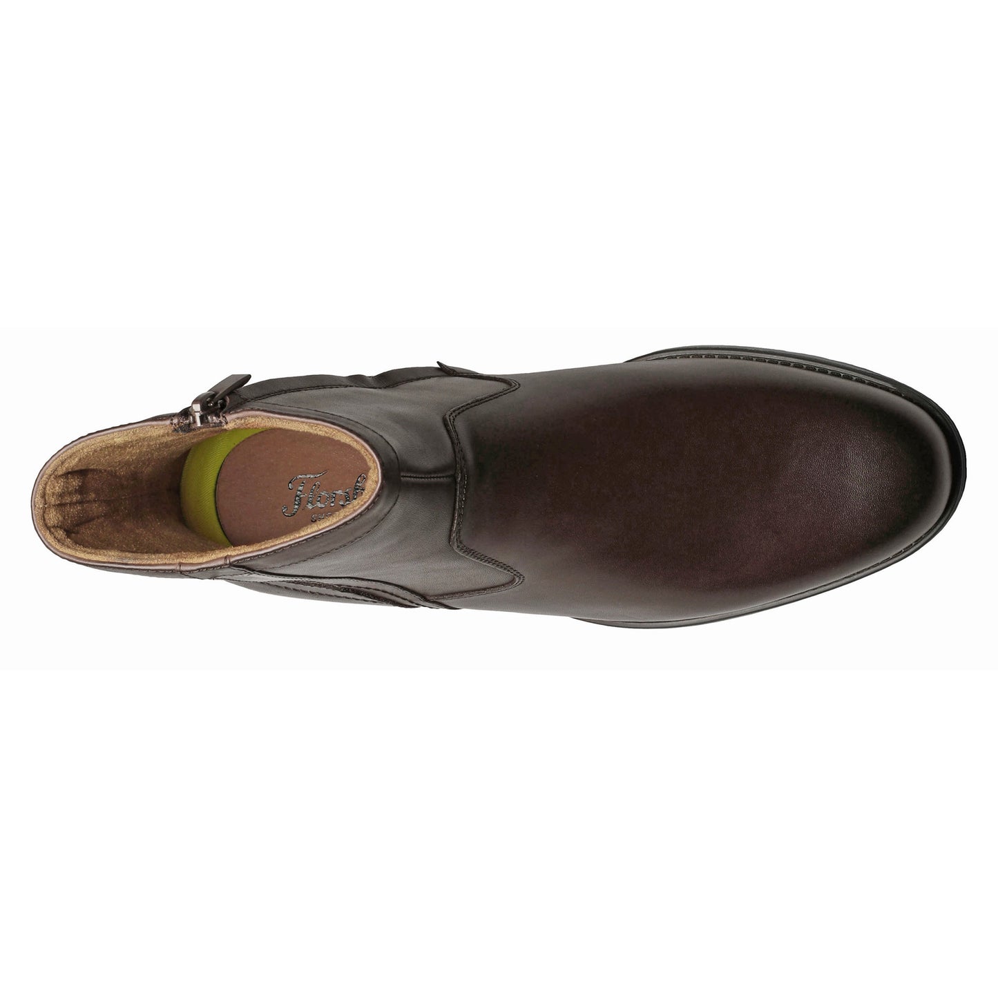 Peltz Shoes Men's Florsheim Midtown Plain Toe Boot BROWN 12140-200