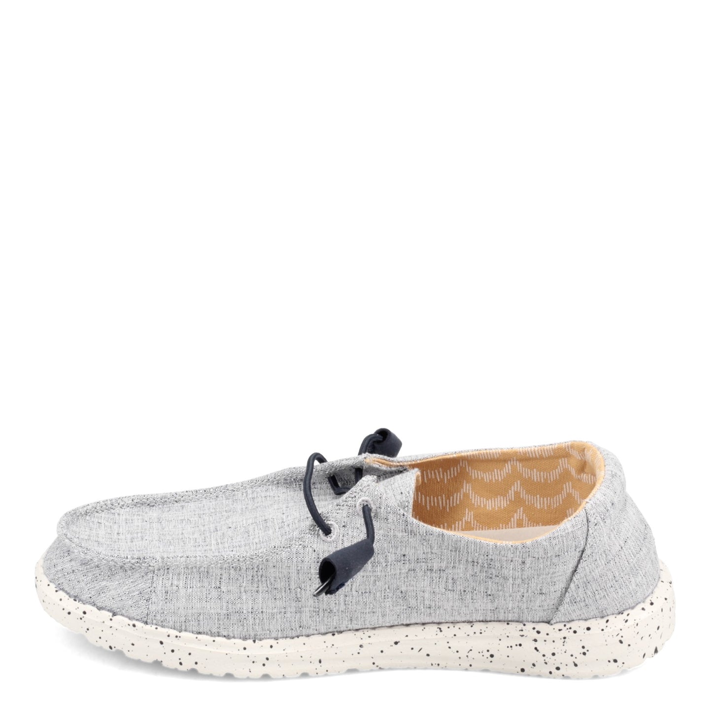 Peltz Shoes Women's Hey Dude Wendy Slip-On WHITE BLUE MULTI 121410119