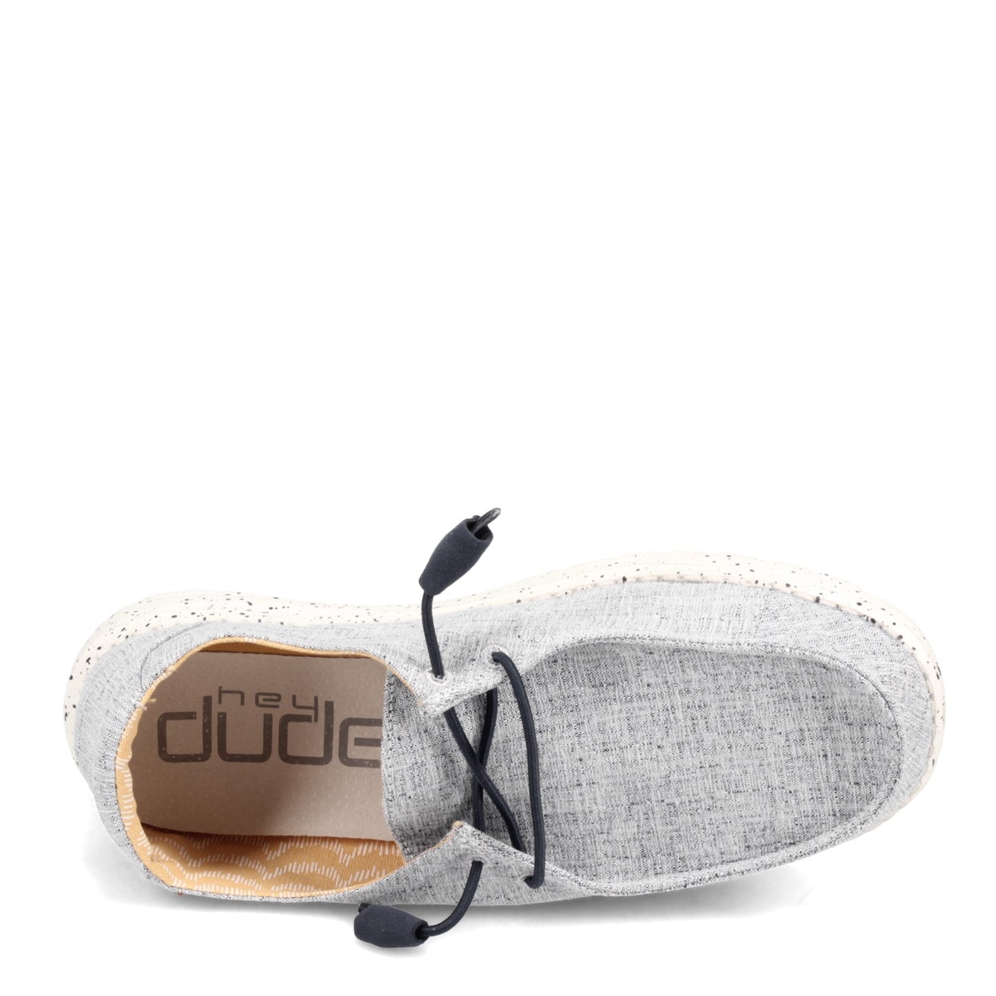 Peltz Shoes Women's Hey Dude Wendy Slip-On WHITE BLUE MULTI 121410119