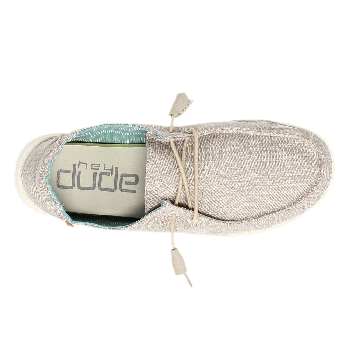 Peltz Shoes Women's Hey Dude Wendy Slip-On BEIGE 121410522
