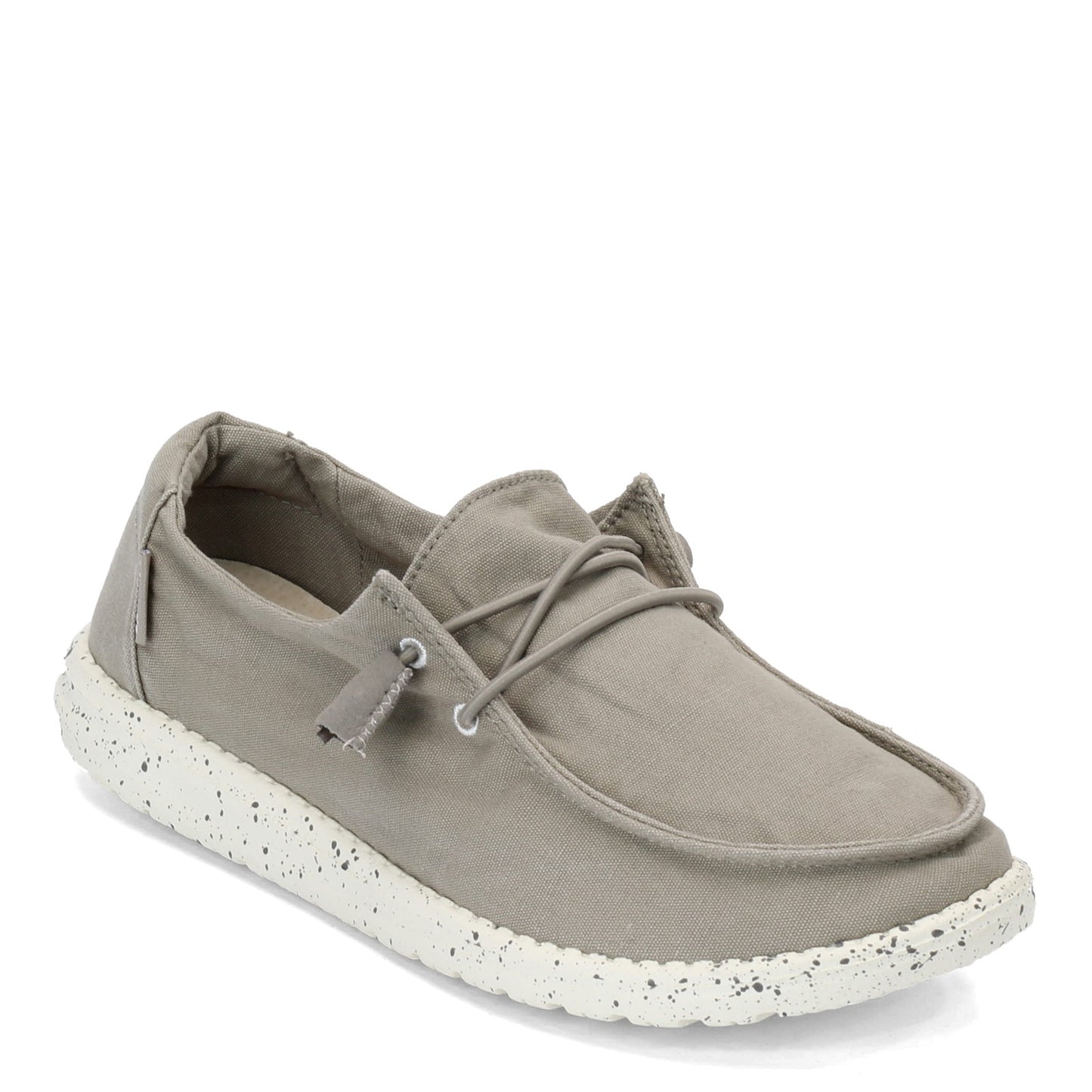 Peltz Shoes Women's Hey Dude Wendy Slip-On GRAY 121413000