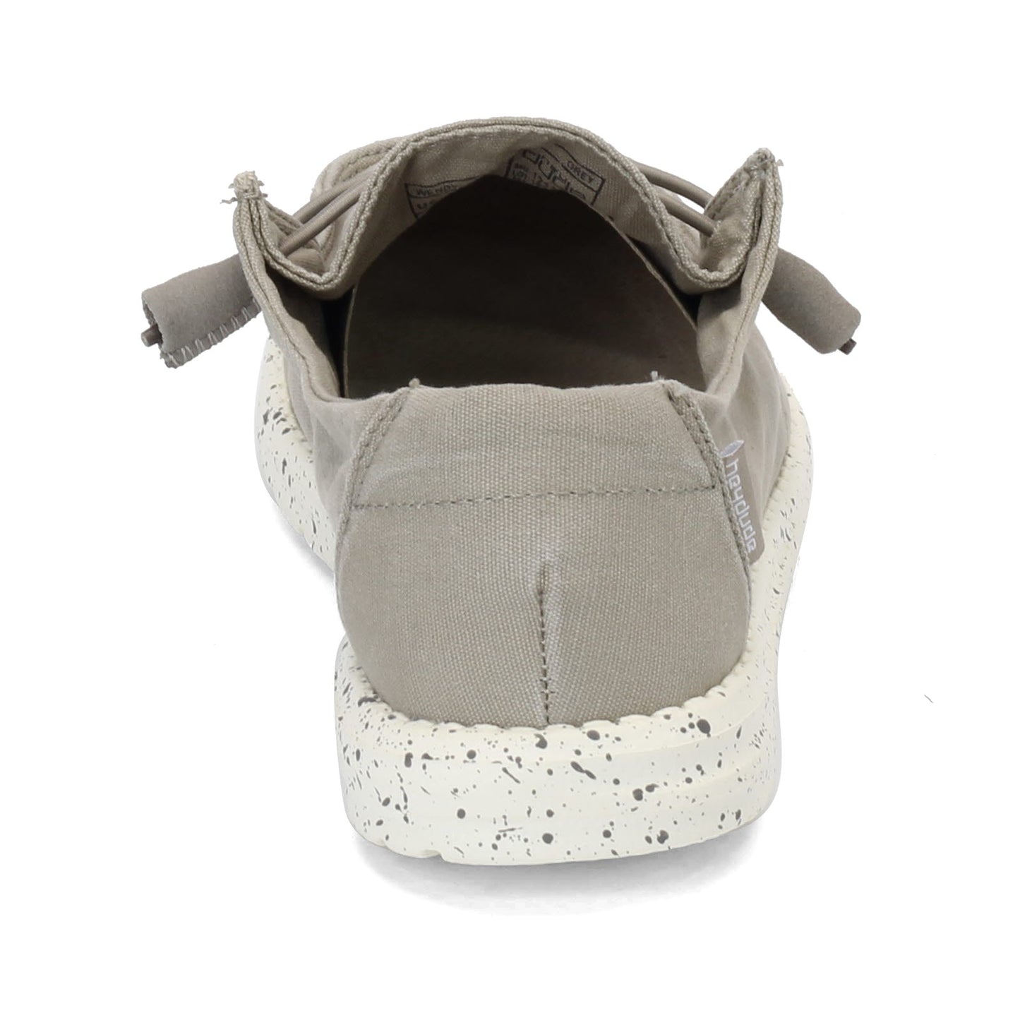 Peltz Shoes Women's Hey Dude Wendy Slip-On GRAY 121413000