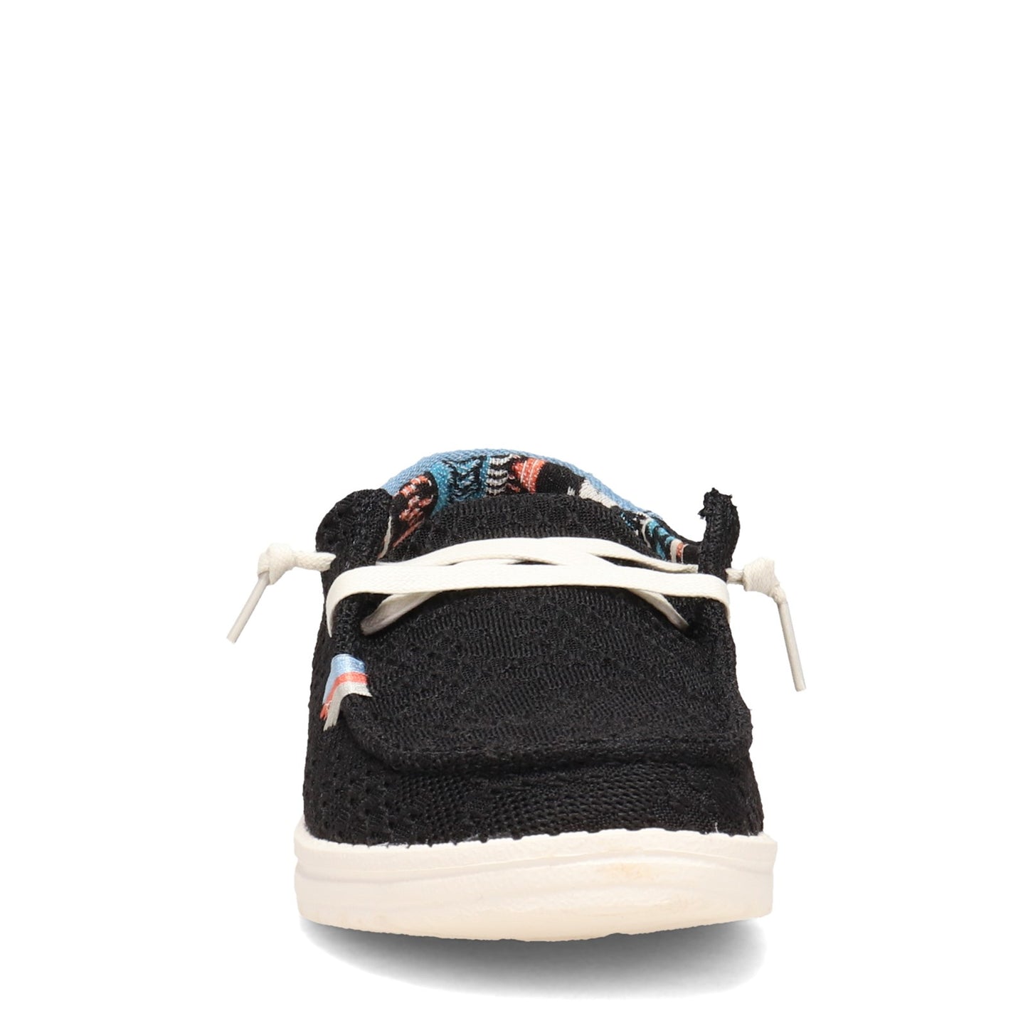 Peltz Shoes Women's Hey Dude Wendy Slip-On BLACK BOHO 121414790