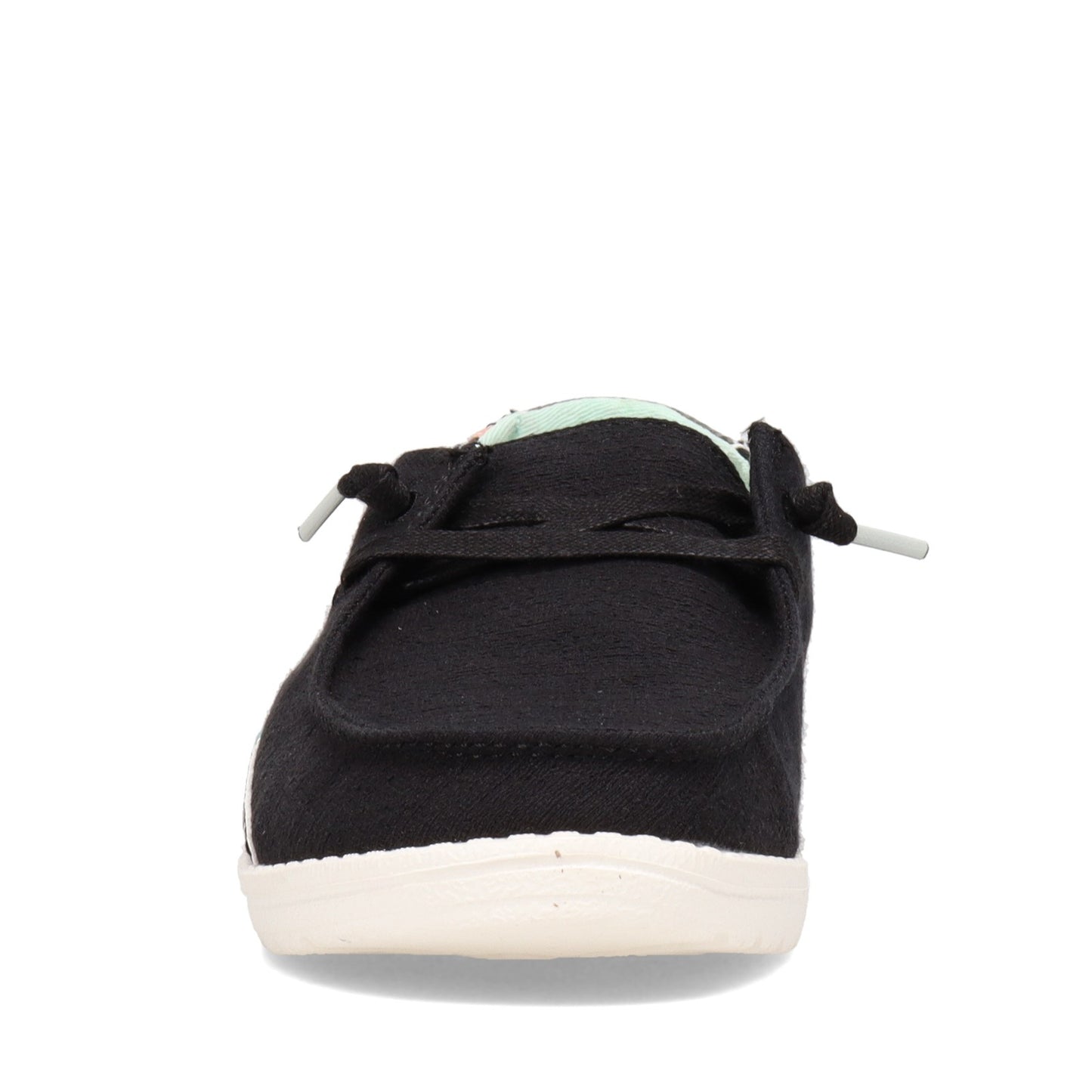 Peltz Shoes Women's Hey Dude Wendy Slip-On BLACK PINK 121414792