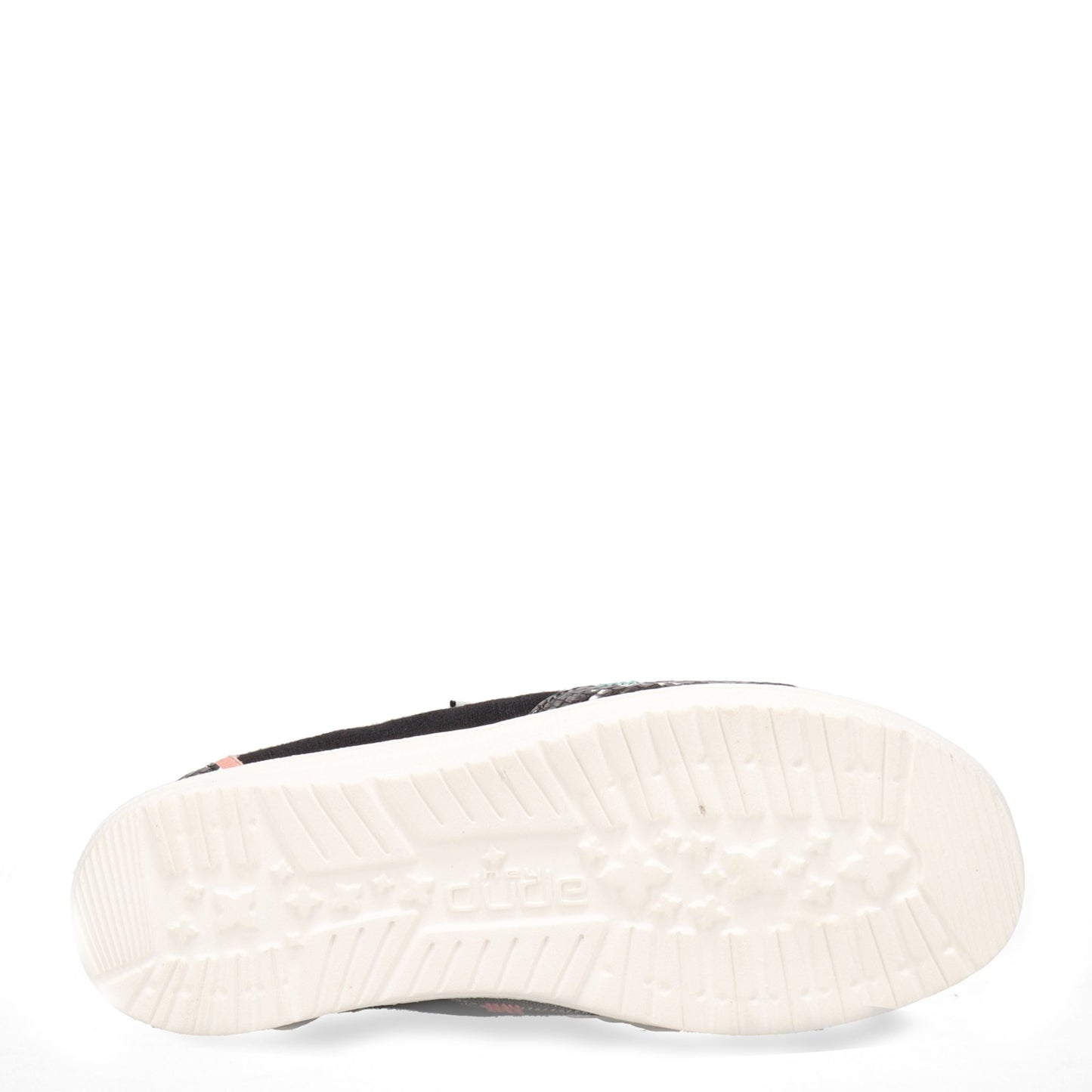 Peltz Shoes Women's Hey Dude Wendy Slip-On BLACK PINK 121414792