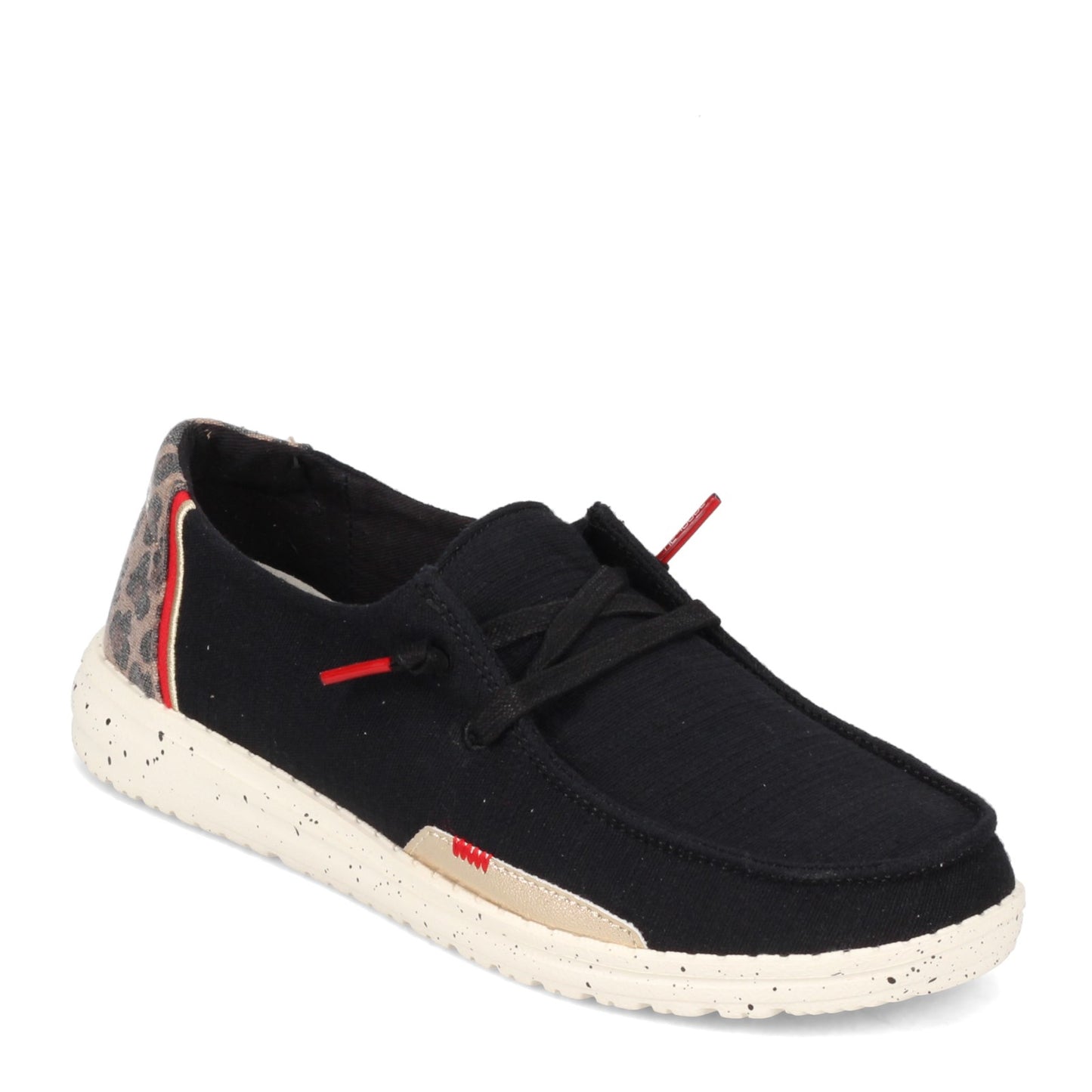 Peltz Shoes Women's Hey Dude Wendy Slip-On JUNGLE BLACK 121414798