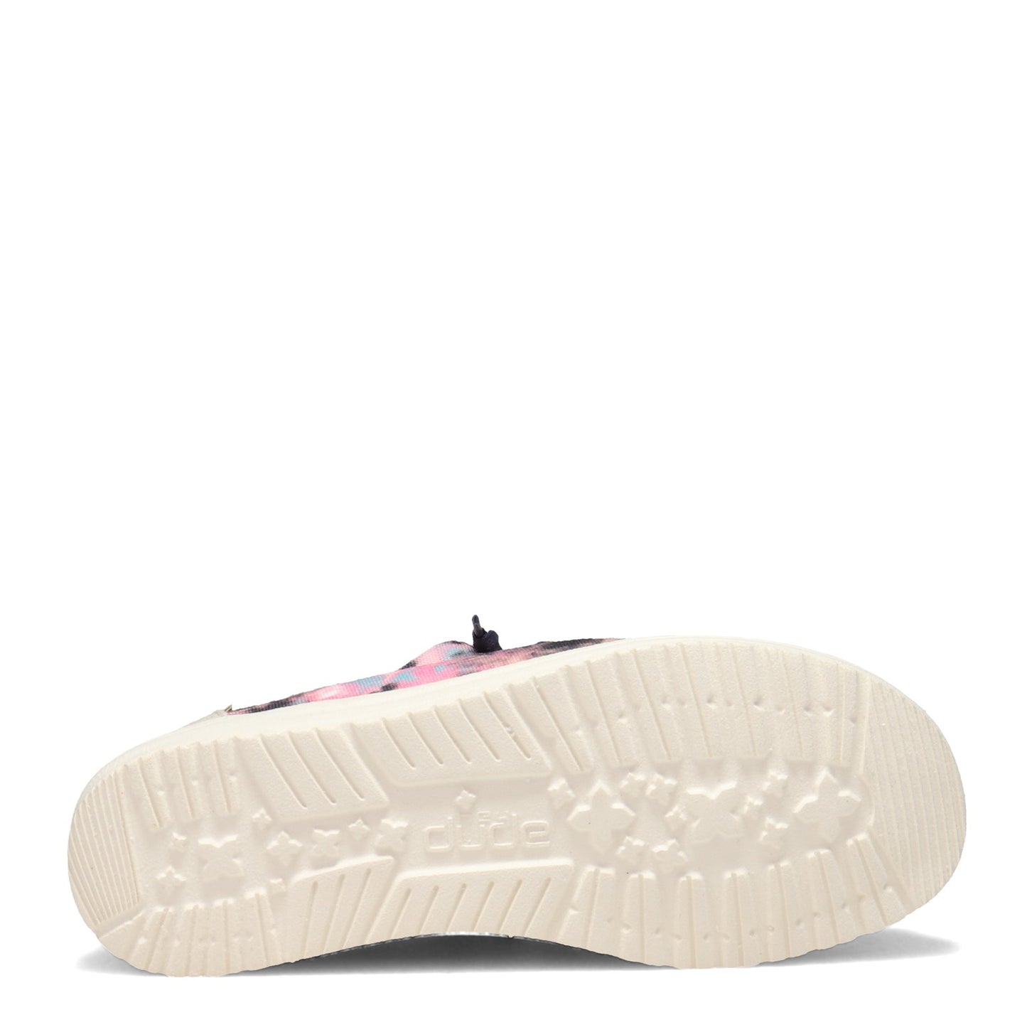 Peltz Shoes Women's Hey Dude Wendy Slip-On NAVY PINK TIE DYE 121415043