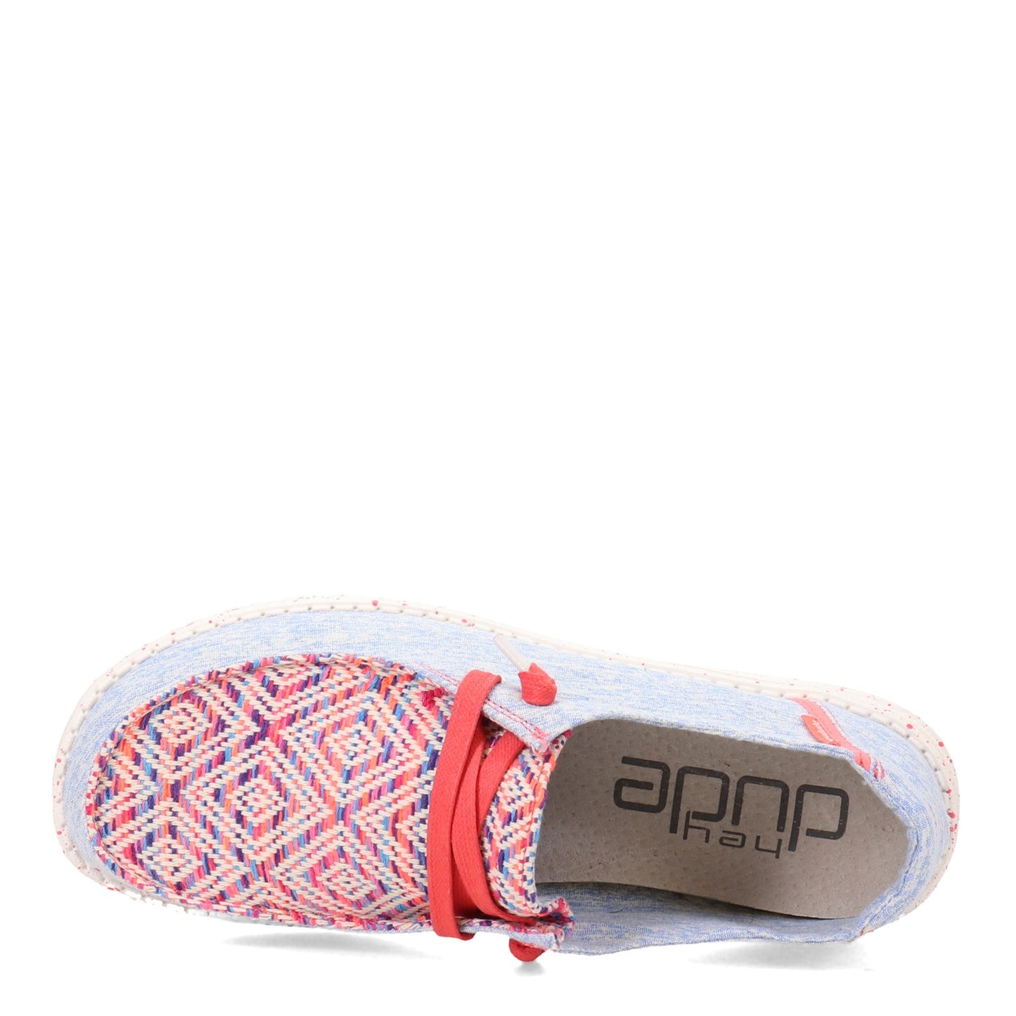 Peltz Shoes Women's Hey Dude Wendy Playa Slip-On ROJO 121416854