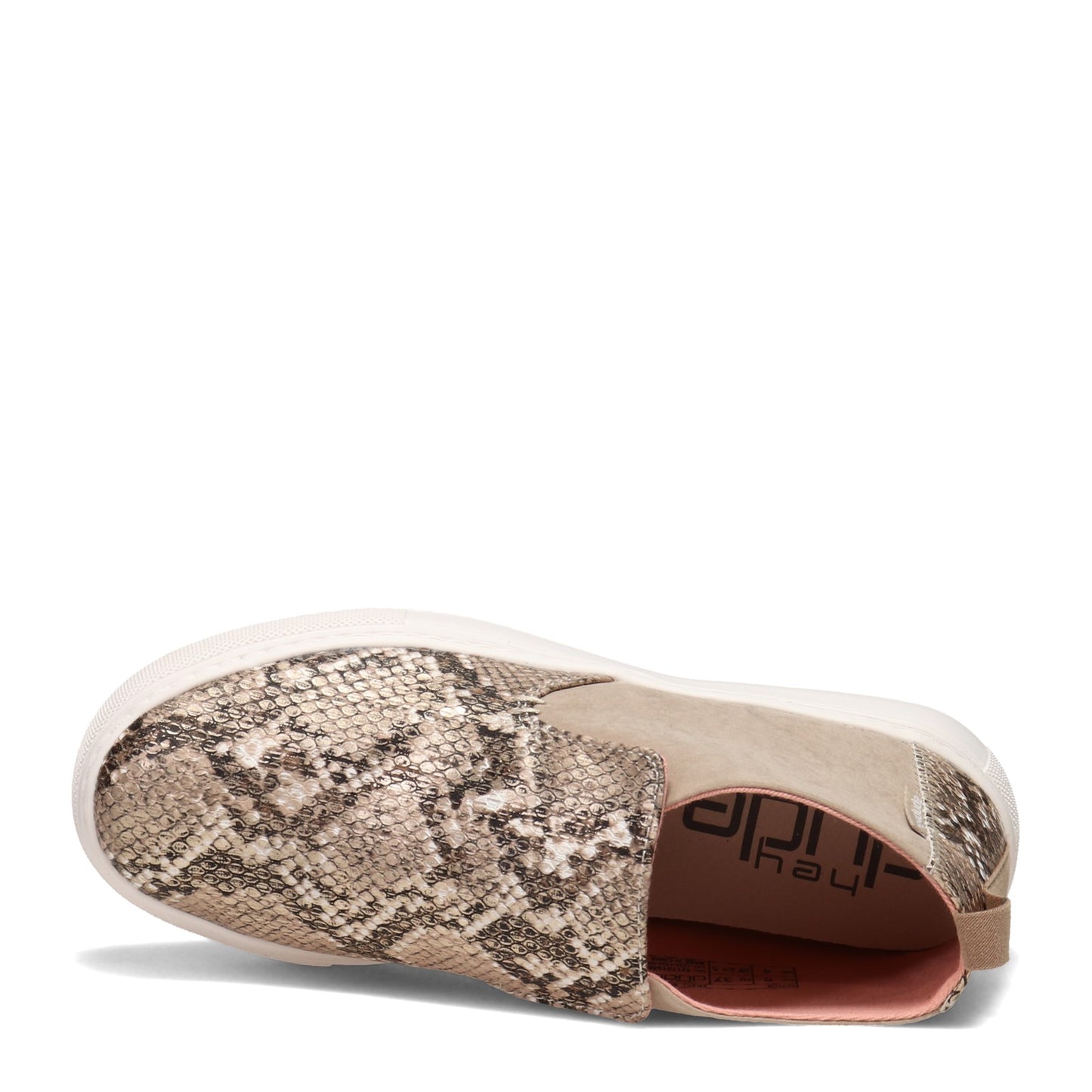 Peltz Shoes Women's Hey Dude Peyton Slip-On BROWN SNAKE 121791558