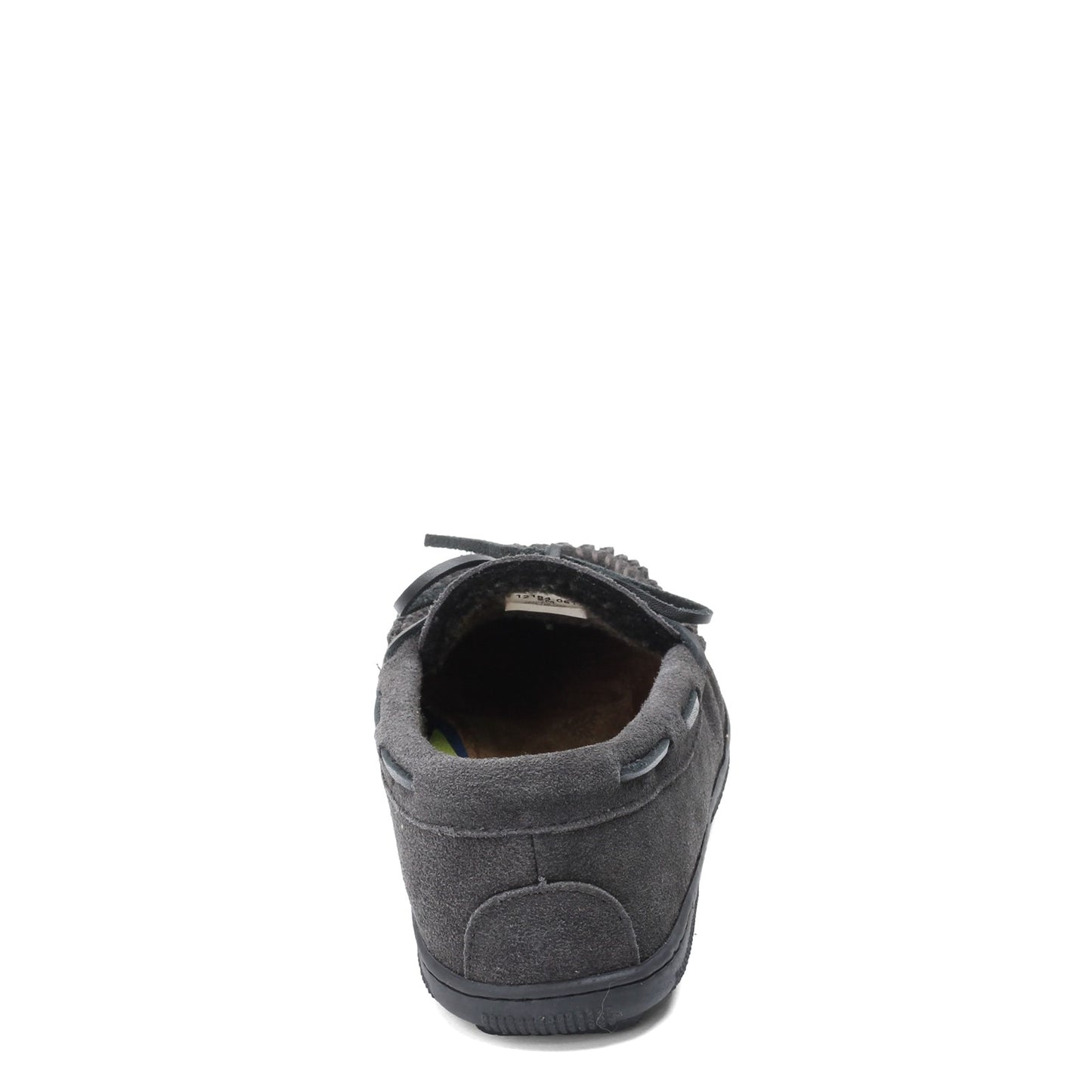 Peltz Shoes Men's Florsheim Cozzy Moc Toe Slipper GRAY 12184-061