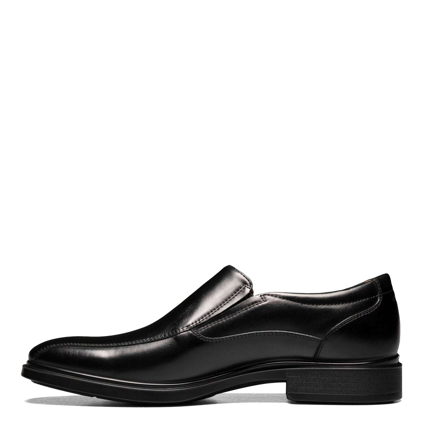 Peltz Shoes Men's Florsheim Forecast Bike Toe Slip-On BLACK 12189-001