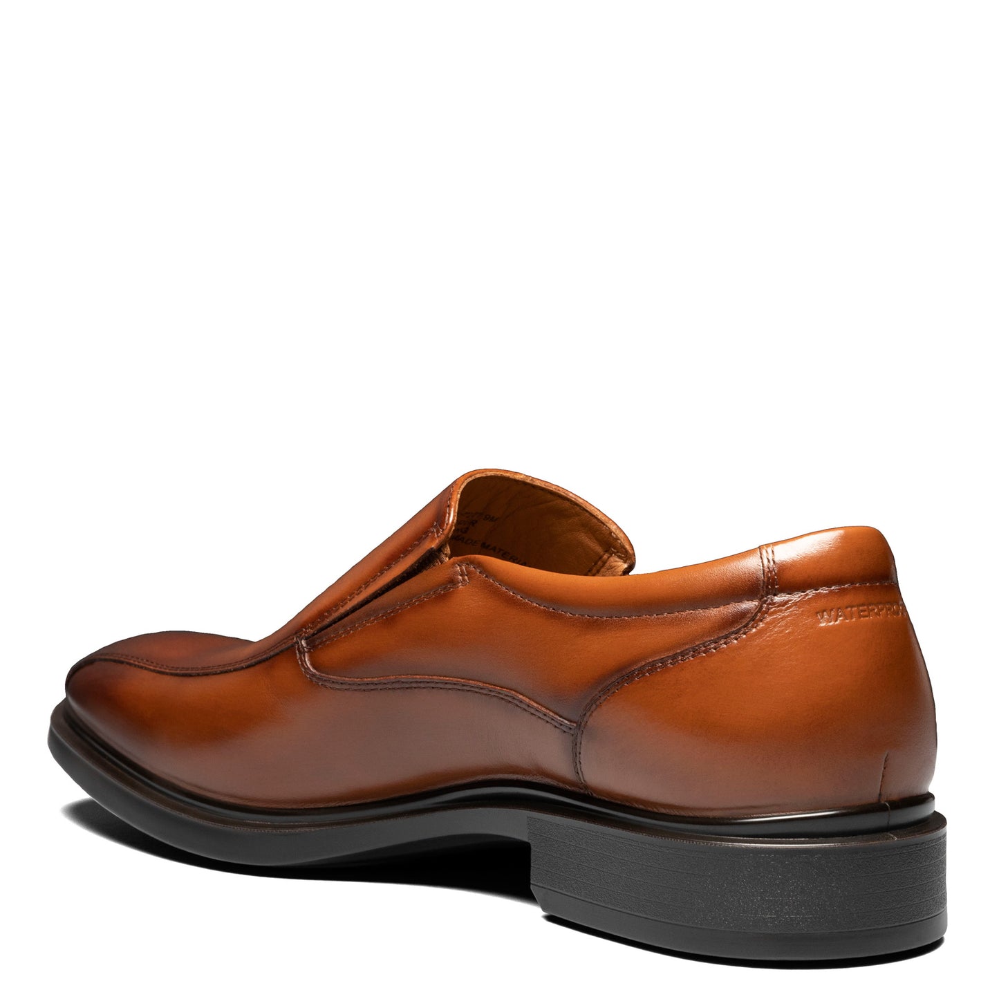 Peltz Shoes Men's Florsheim Forecast Bike Toe Slip-On COGNAC 12189-221