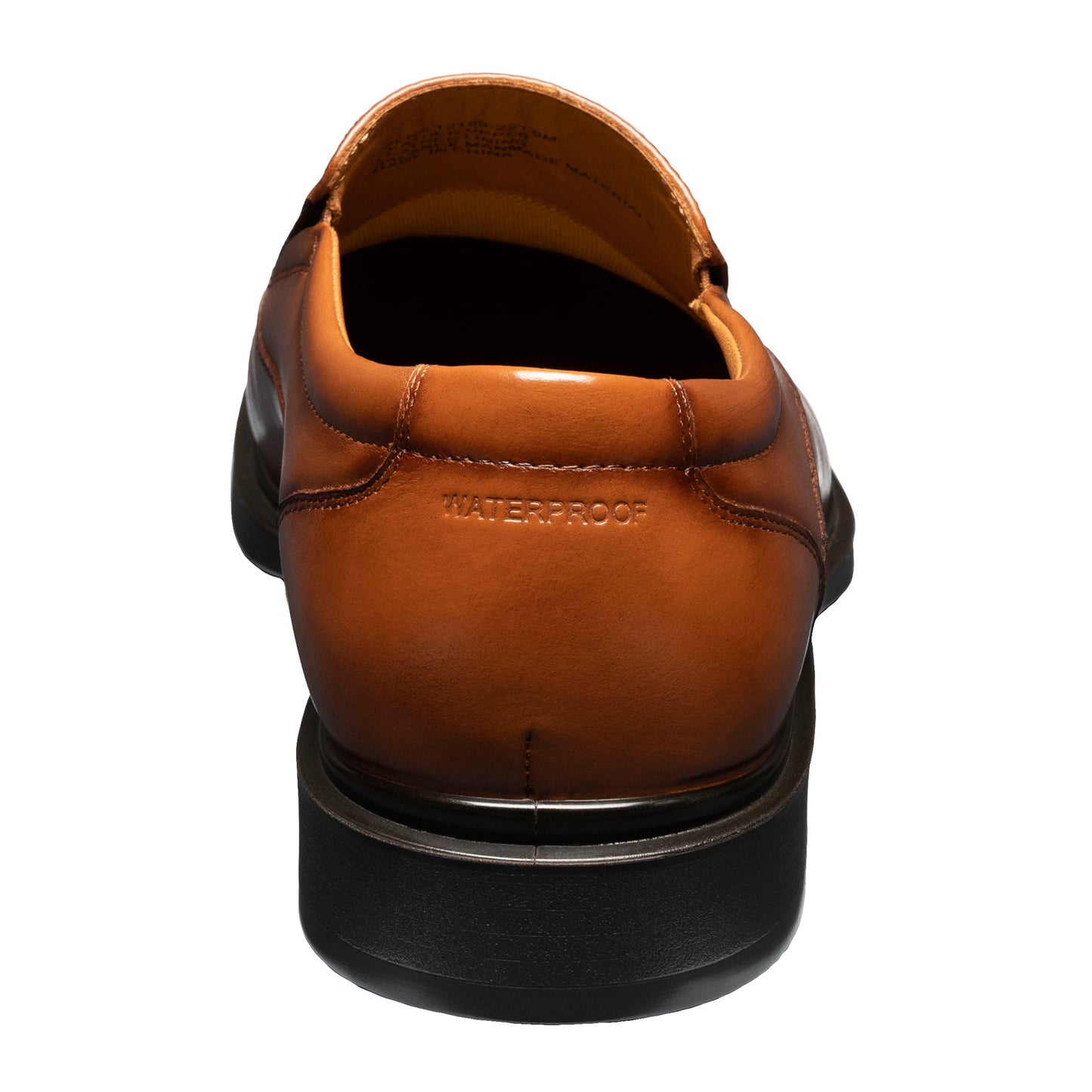 Peltz Shoes Men's Florsheim Forecast Bike Toe Slip-On COGNAC 12189-221