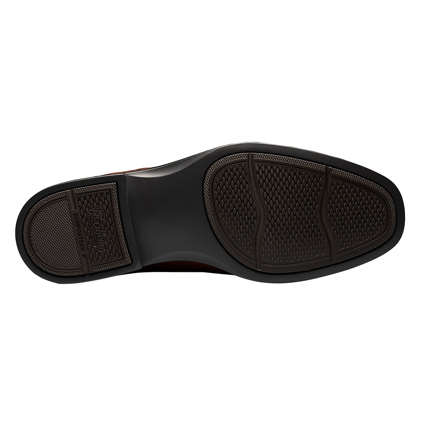 Peltz Shoes Men's Florsheim Forecast Bike Toe Slip-On COGNAC 12189-221