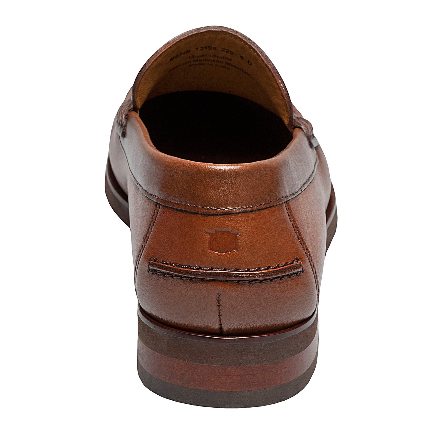 Peltz Shoes Men's Florsheim Berkley Flex Penny Loafer COGNAC 12195-229