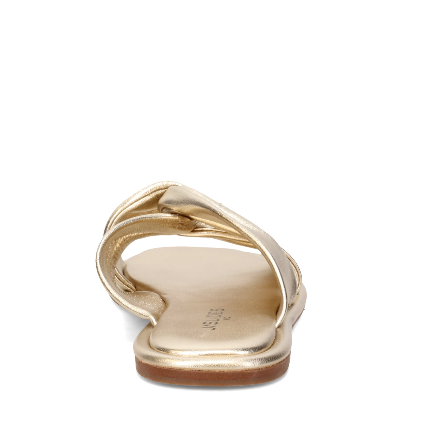 Peltz Shoes Women's J/Slides Yaya Sandal GOLD 121AL1389-GOLD