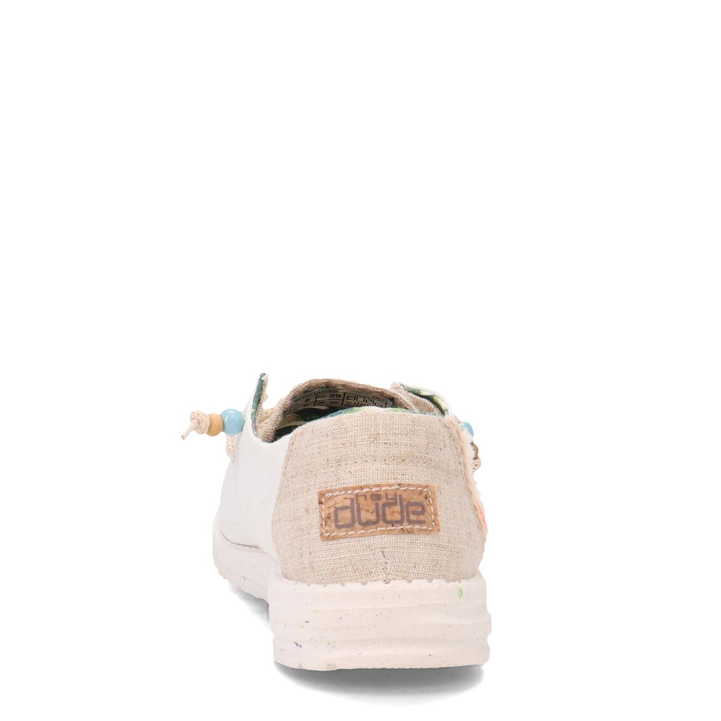 Peltz Shoes Women's Hey Dude Wendy Natural Slip-On SALT 122150212