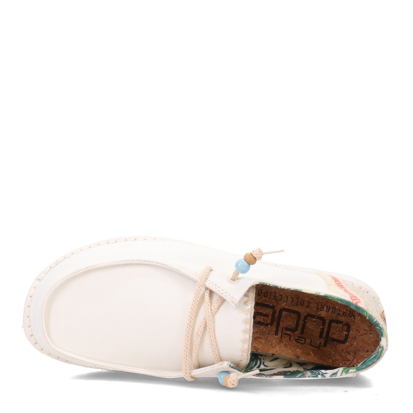 Peltz Shoes Women's Hey Dude Wendy Natural Slip-On SALT 122150212