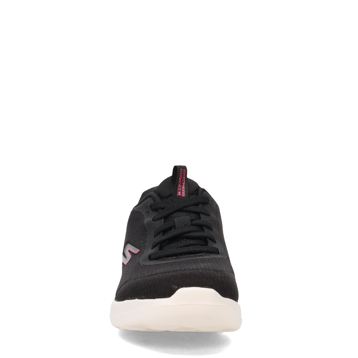 Peltz Shoes Women's Skechers GOwalk Joy - Ecstatic Walking Shoe BLACK WHITE 124094-BKW