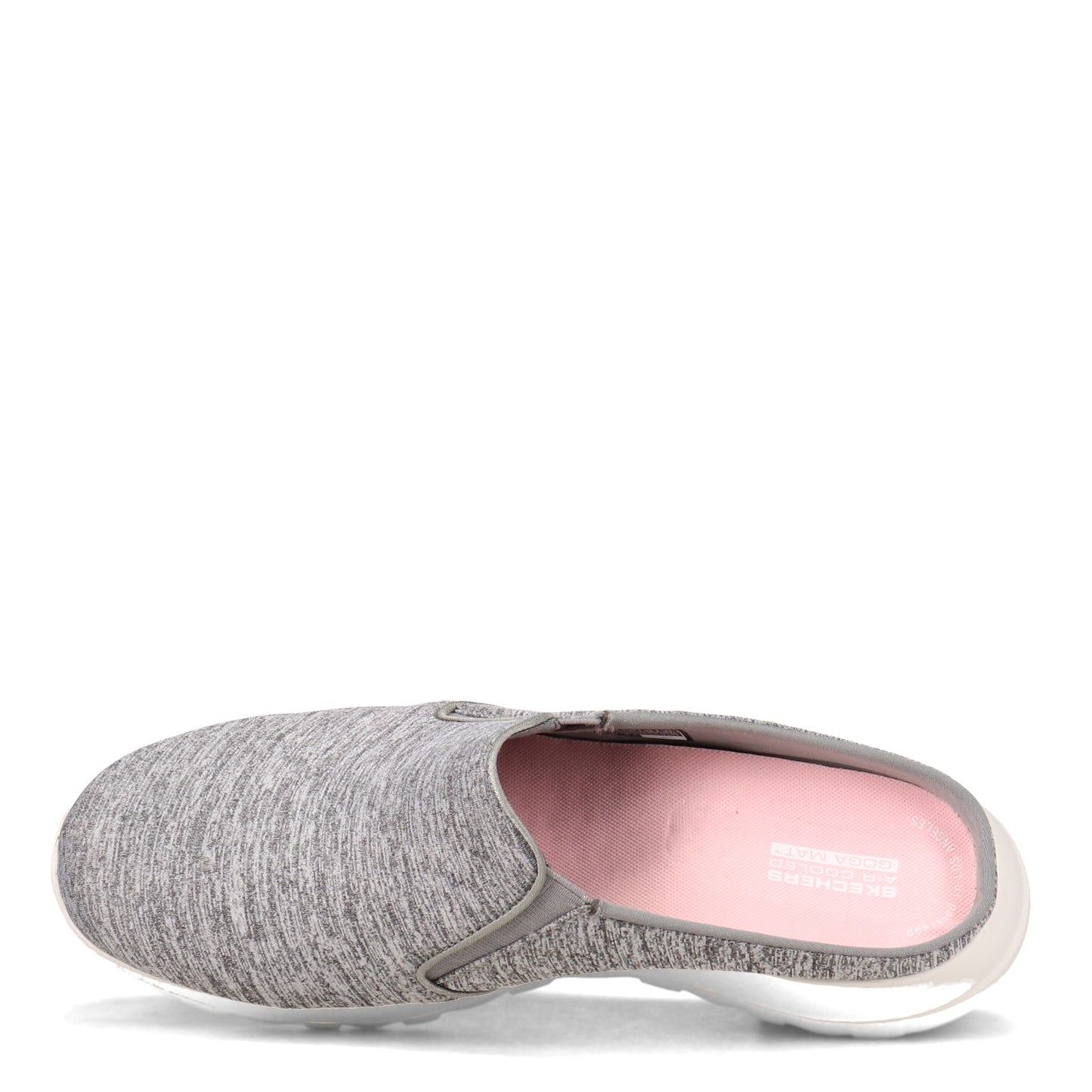 Peltz Shoes Women's Skechers GOwalk Joy - Simple Voyage Clog GREY 124190-GRY