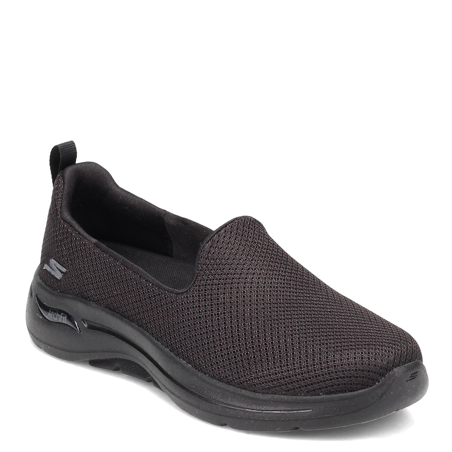 Peltz Shoes Women's Skechers GOwalk Arch Fit - Grateful Slip-On BLACK BLACK 124401-BBK