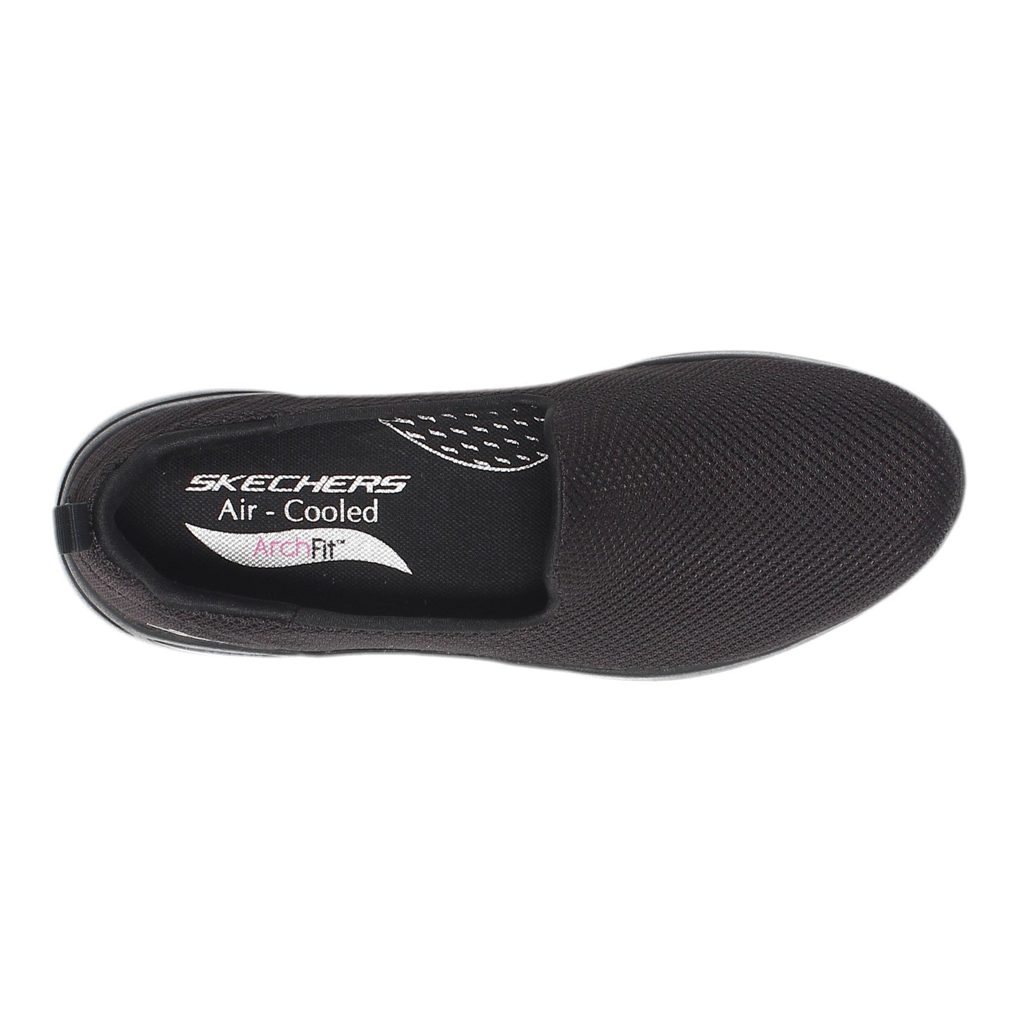 Peltz Shoes Women's Skechers GOwalk Arch Fit - Grateful Slip-On BLACK BLACK 124401-BBK