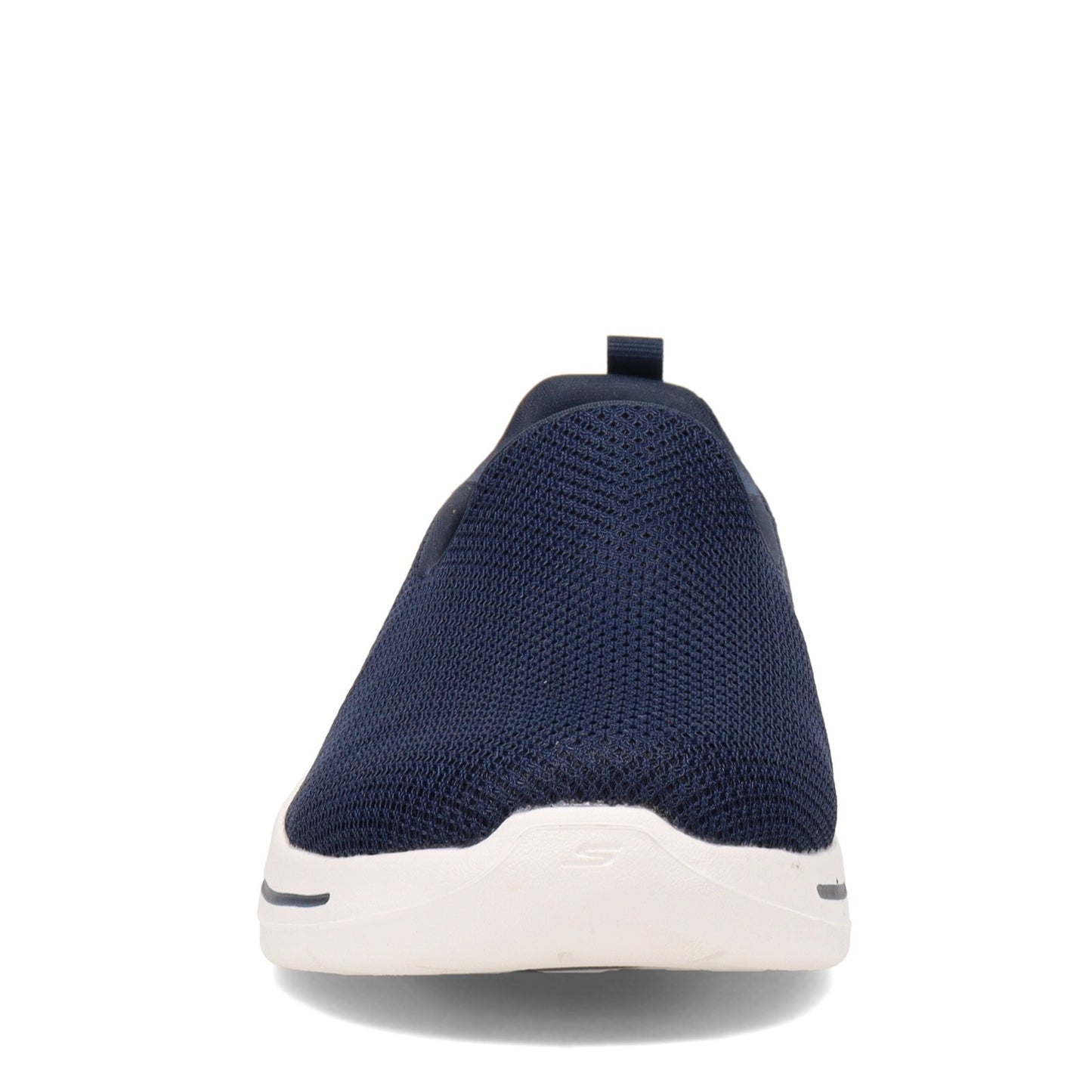Peltz Shoes Women's Skechers GOwalk Arch Fit - Grateful Slip-On NAVY WHITE 124401-NVW