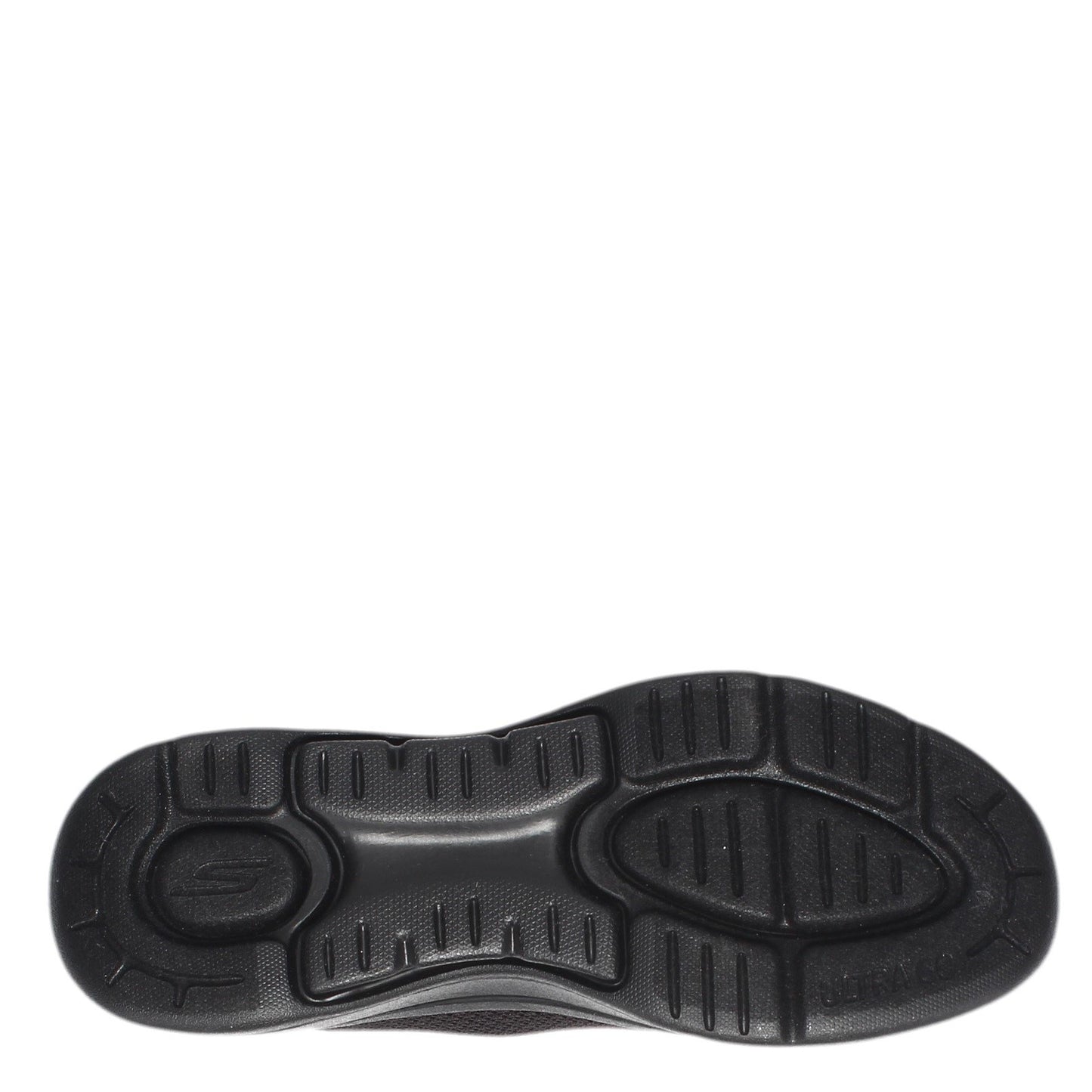 Peltz Shoes Women's Skechers GOwalk Arch Fit - Grateful Slip-On - Wide Width SOLID BLACK 124401W-BBK