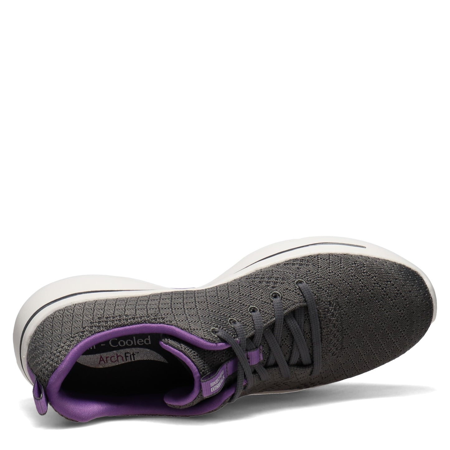 Peltz Shoes Women's Skechers GOwalk Arch Fit - Unify Sneaker GRAY LAVENDER 124403-GYLV