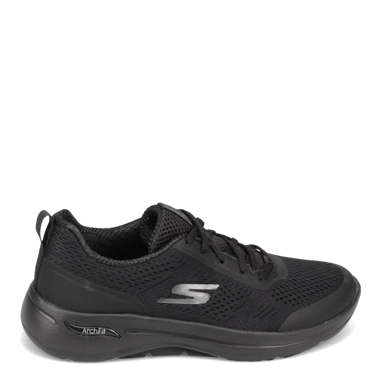 Peltz Shoes Women's Skechers GOwalk Arch Fit - Motion Breeze Sneaker - Wide Width BLACK 124404W-BBK