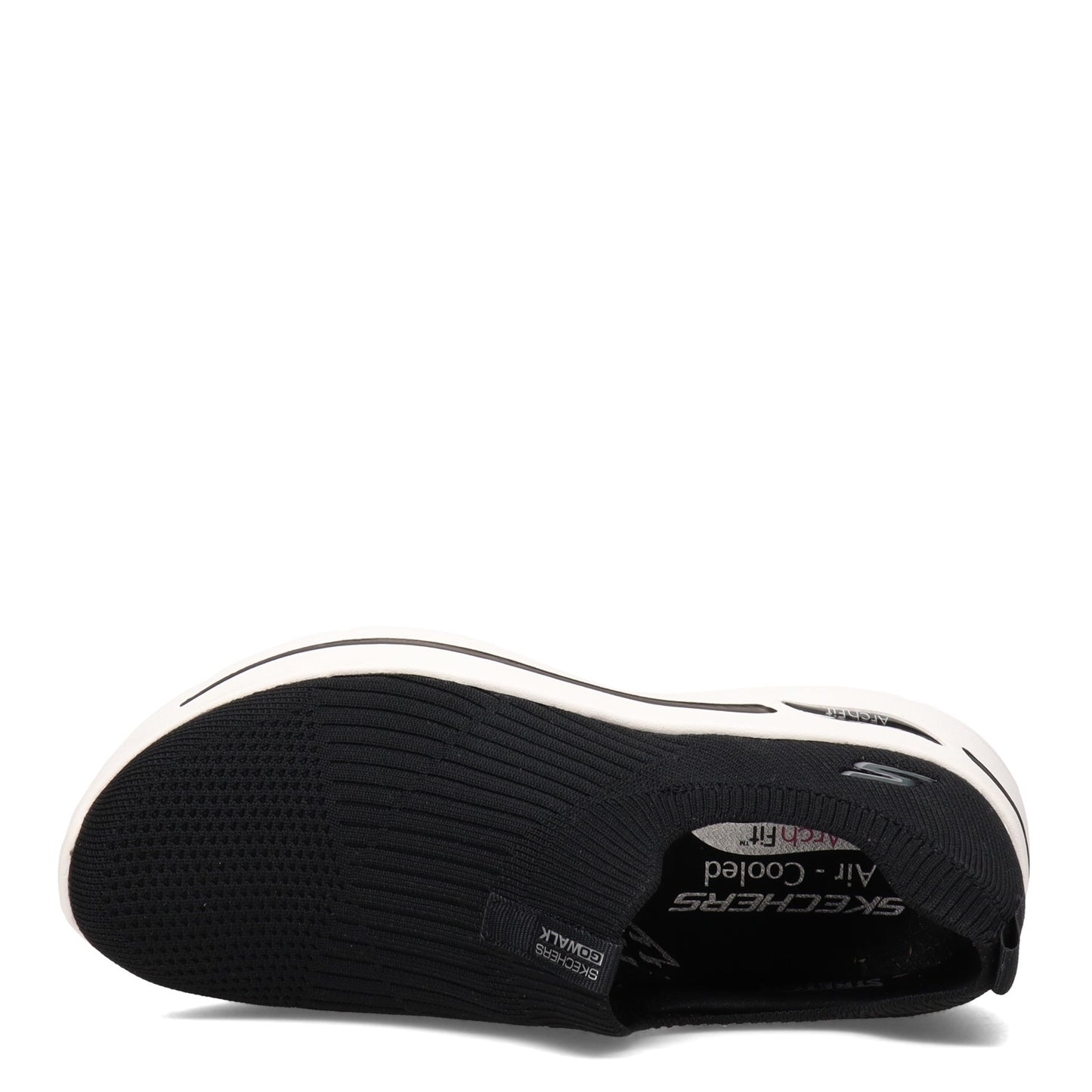Peltz Shoes Women's Skechers GOwalk Arch Fit - Iconic Slip-On - Wide Width BLACK 124409W-BLK