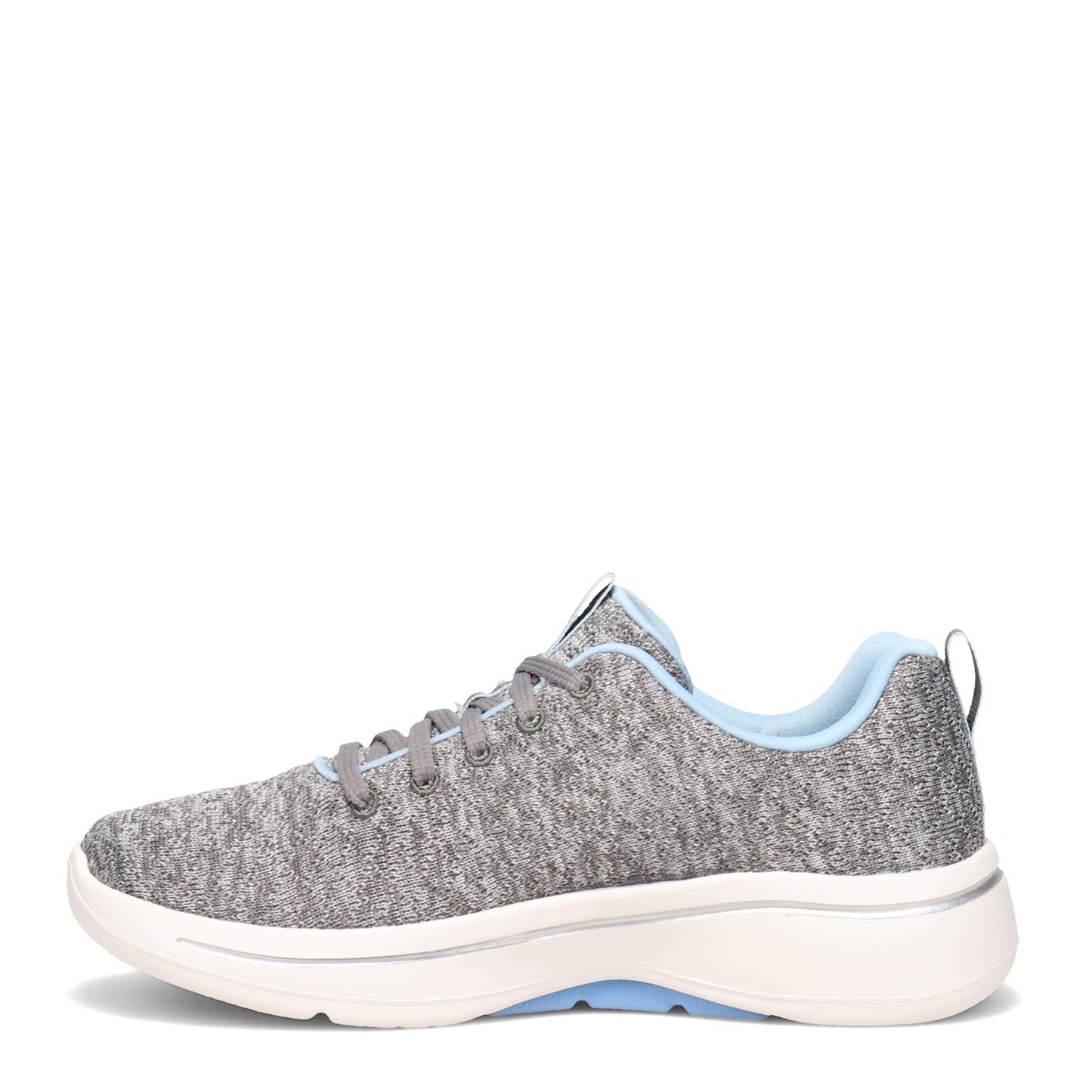 Peltz Shoes Women's Skechers GOwalk Arch Fit - Glee Sneaker GREY BLUE 124410-CCLB