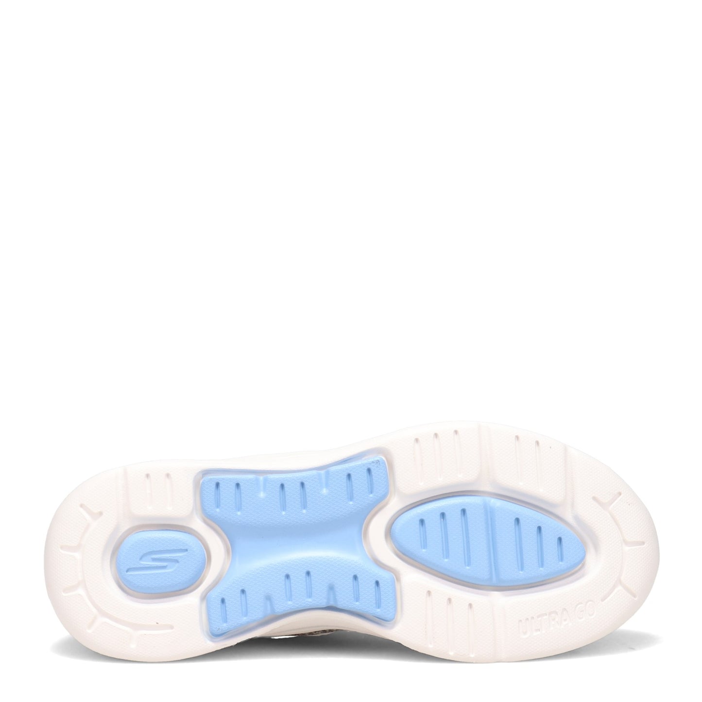 Peltz Shoes Women's Skechers GOwalk Arch Fit - Glee Sneaker GREY BLUE 124410-CCLB