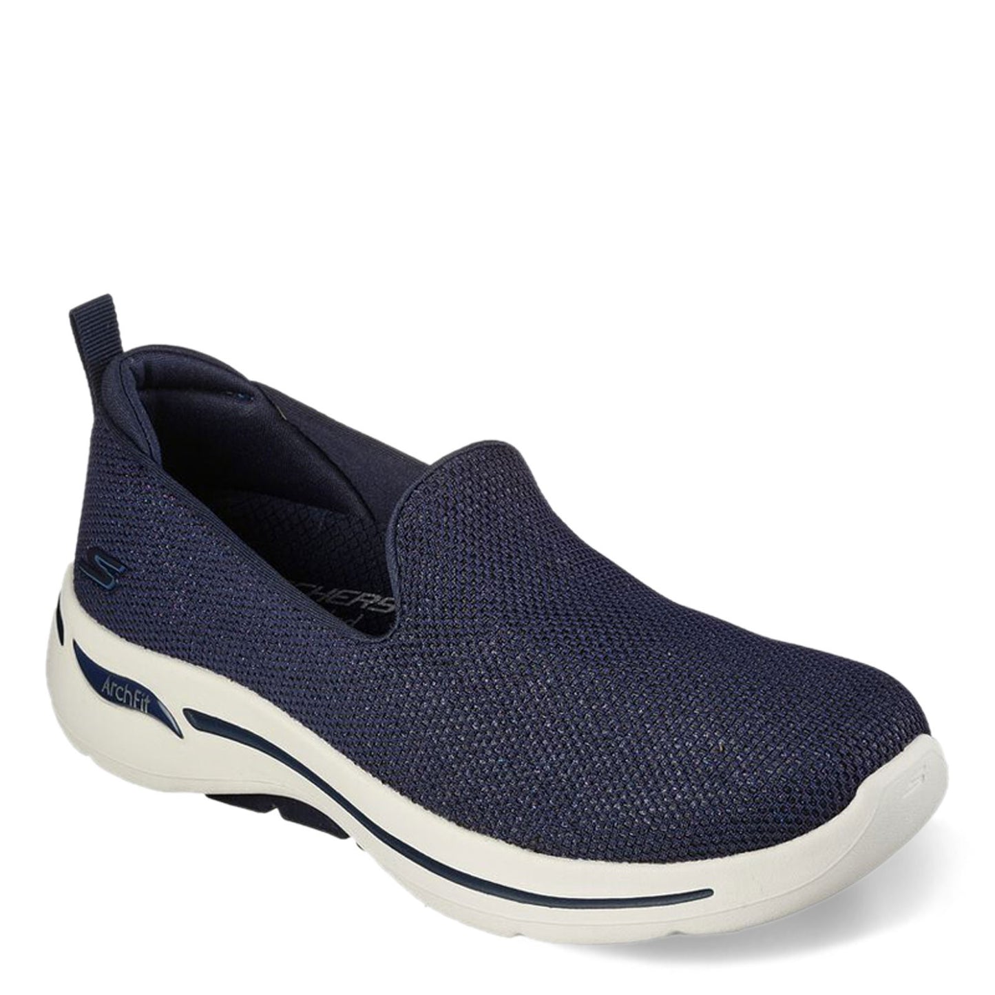 Peltz Shoes Women's Skechers GO WALK Arch Fit - Vividly Slip-On NAVY 124417-NVY