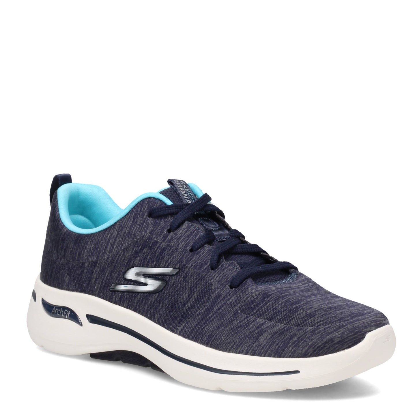 Peltz Shoes Women's Skechers GOwalk Arch Fit - Moon Shadows Sneaker NAVY 124485-NVY