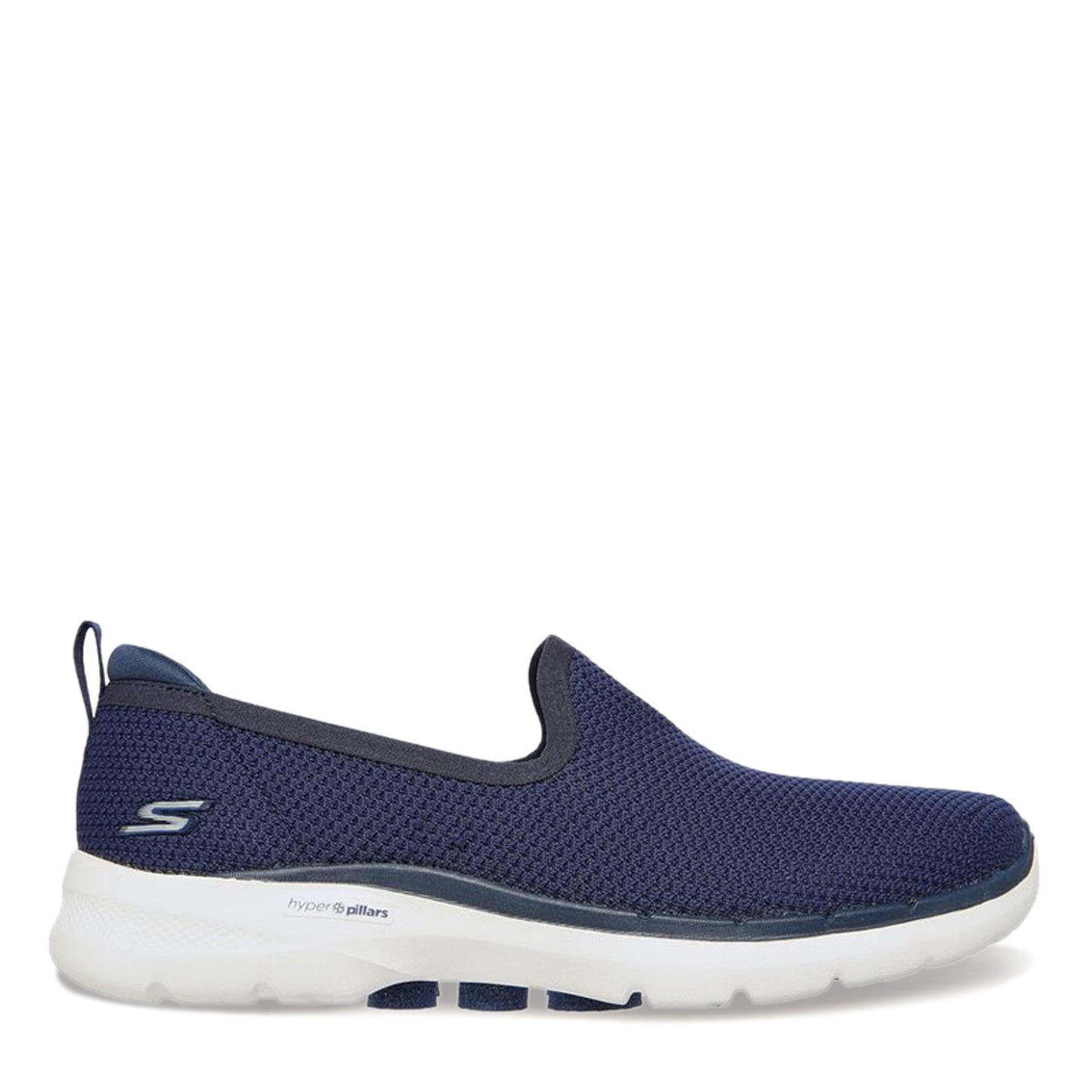 Peltz Shoes Women's Skechers GOwalk 6 - Clear Virtue Slip-On NAVY 124505-NVY
