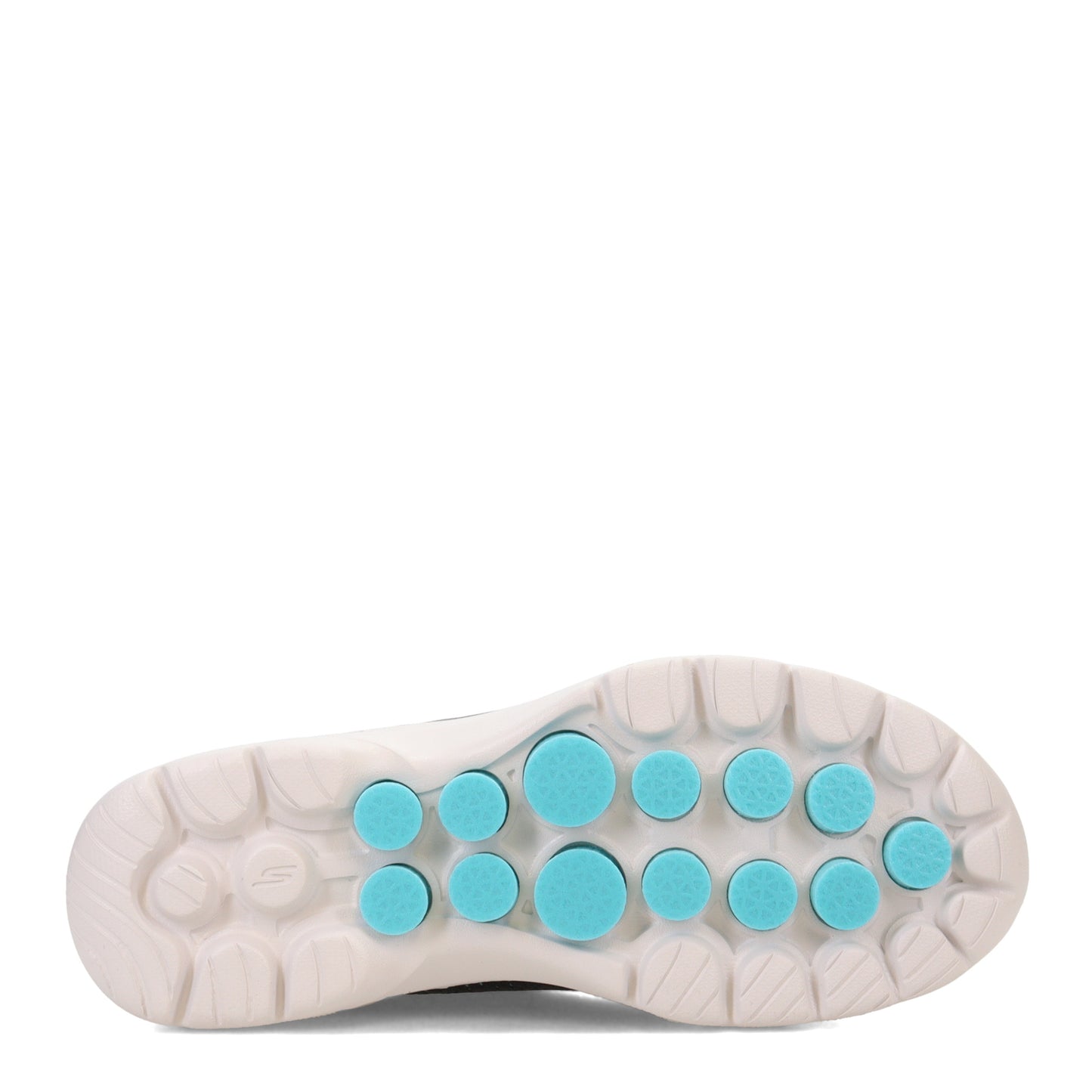 Peltz Shoes Women's Skechers GO WALK 6 - Adora Walking Shoe BLACK AQUA 124524-BKAQ