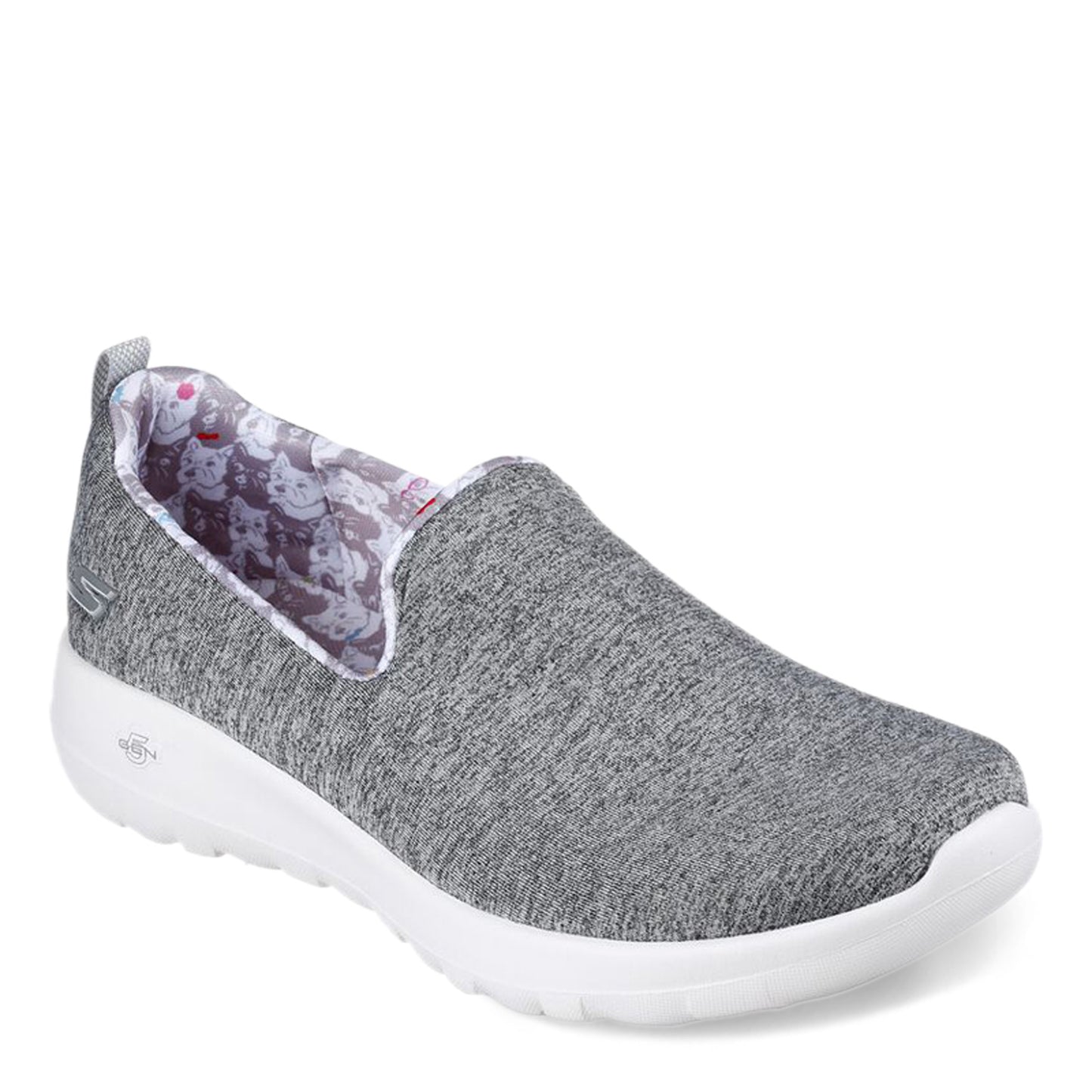 Peltz Shoes Women's Skechers GO WALK Joy - Bella Yorkie Slip-On GREY 124715-GRY