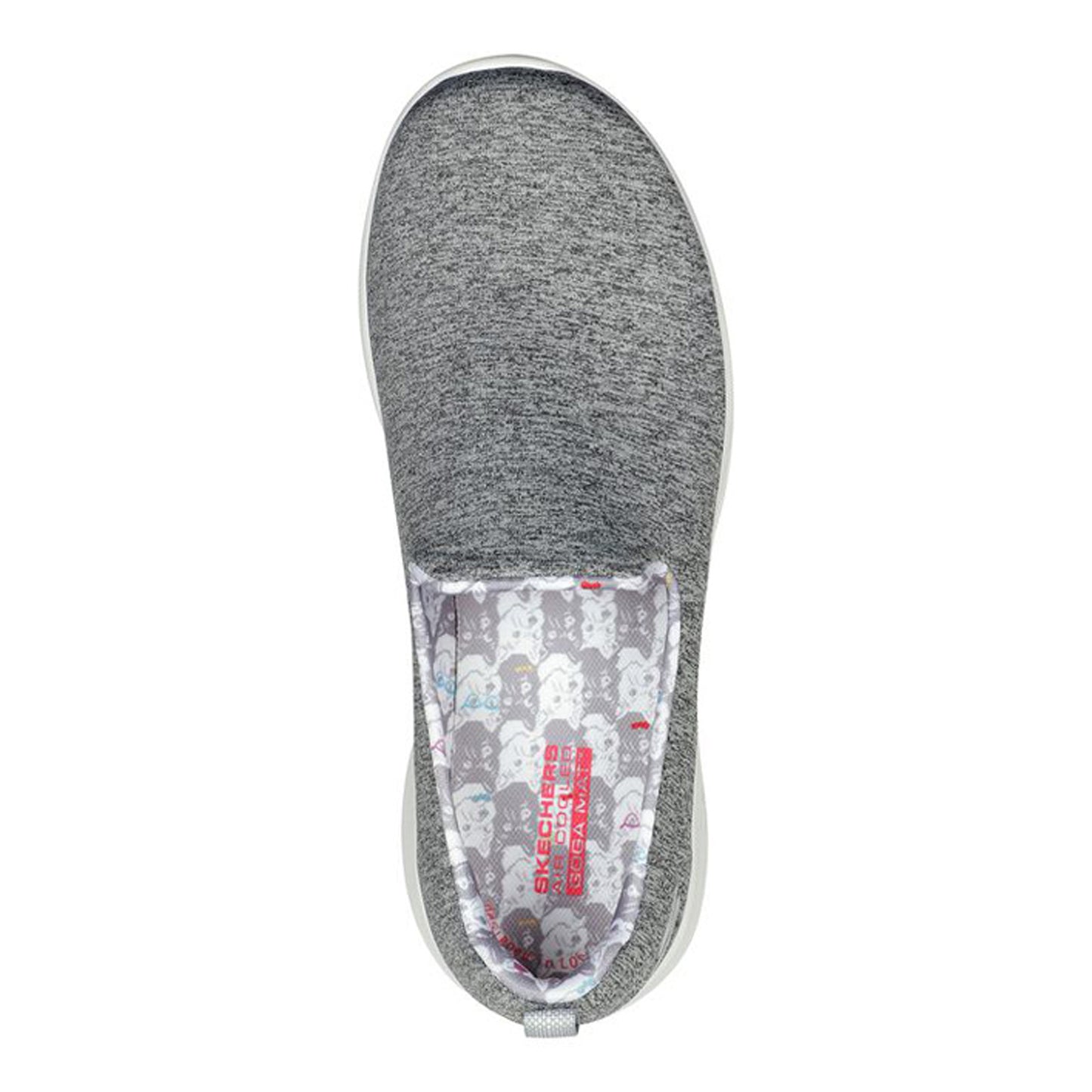 Peltz Shoes Women's Skechers GO WALK Joy - Bella Yorkie Slip-On GREY 124715-GRY